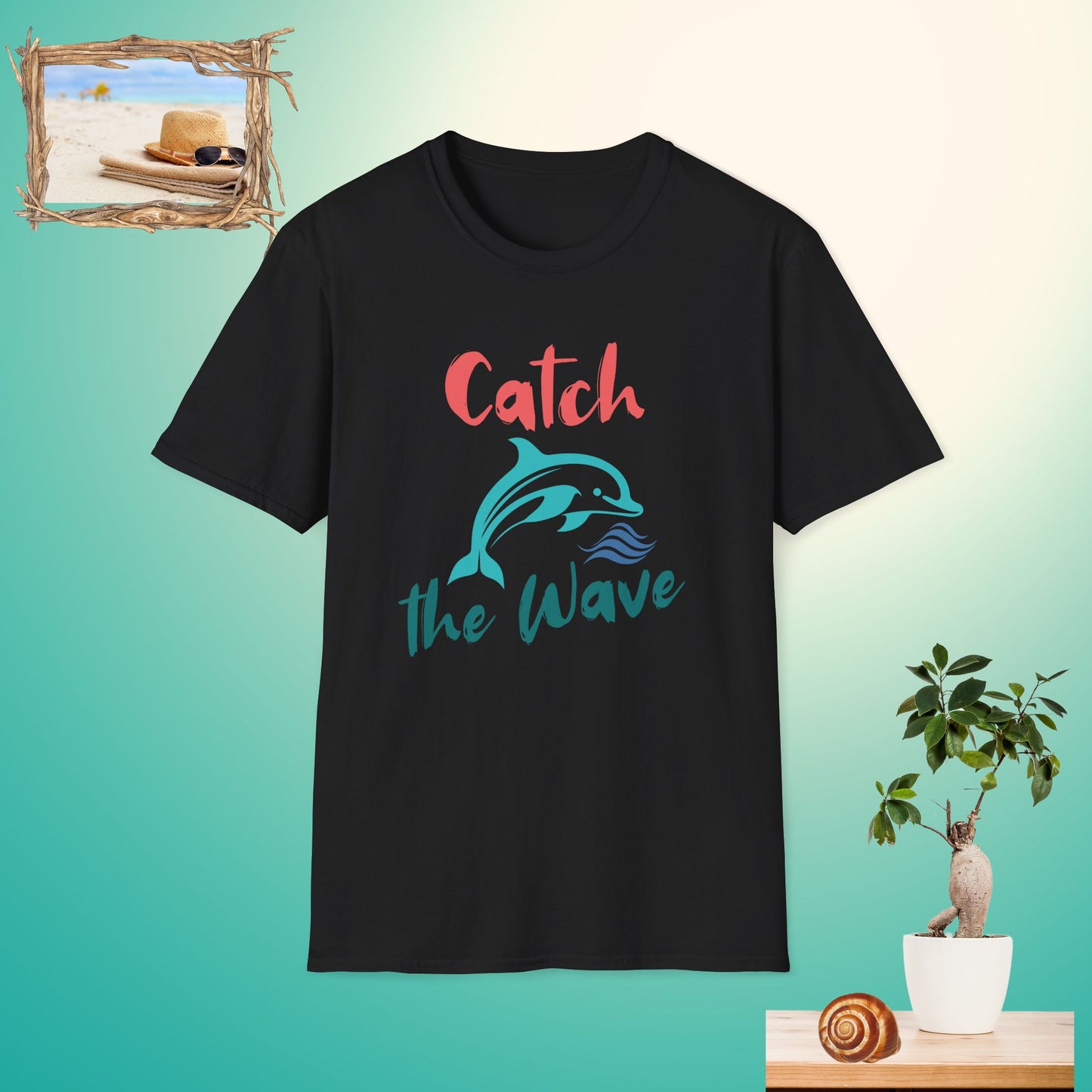 Catch the Wave Unisex Softstyle T-Shirt