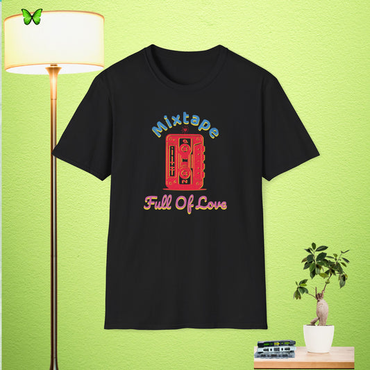 Retro Mixtape Love Unisex Softstyle T-Shirt