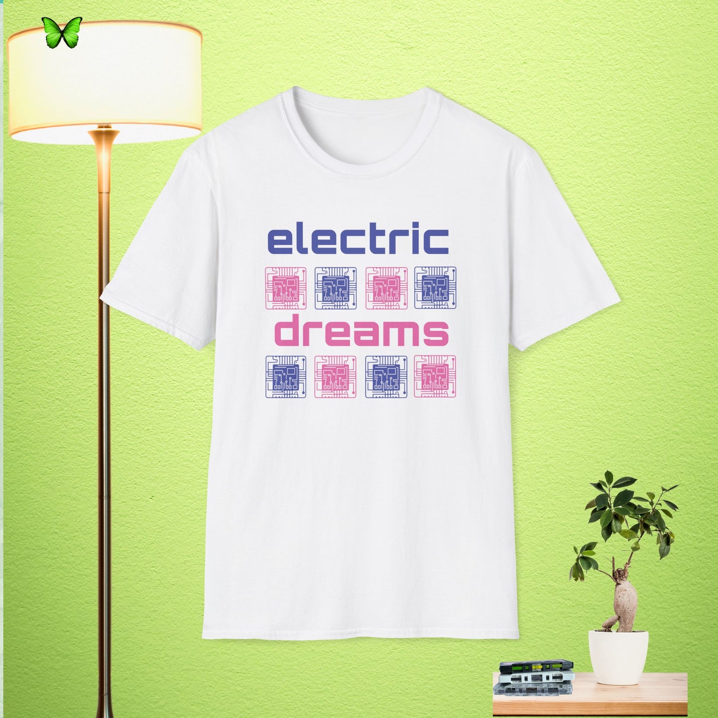 Electric Dreams Unisex Softstyle T-Shirt