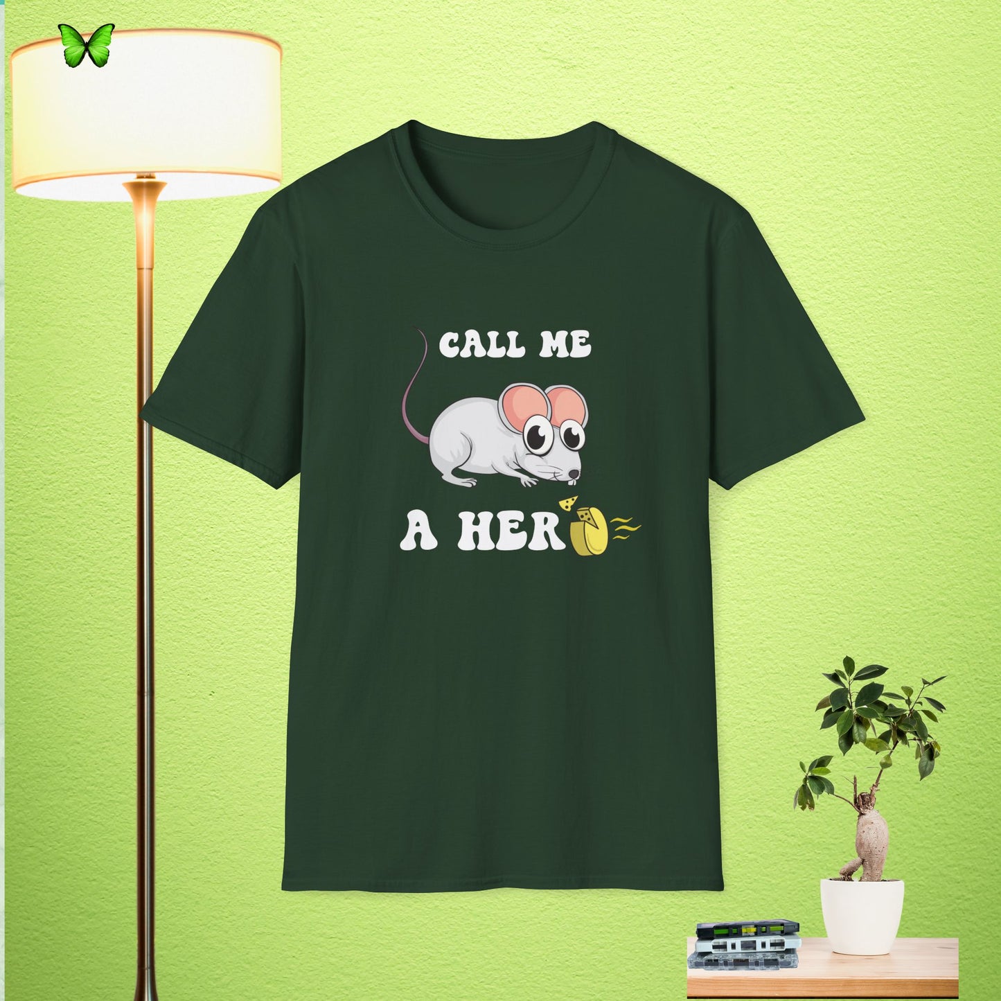 Call Me A Hero Unisex Softstyle T-Shirt