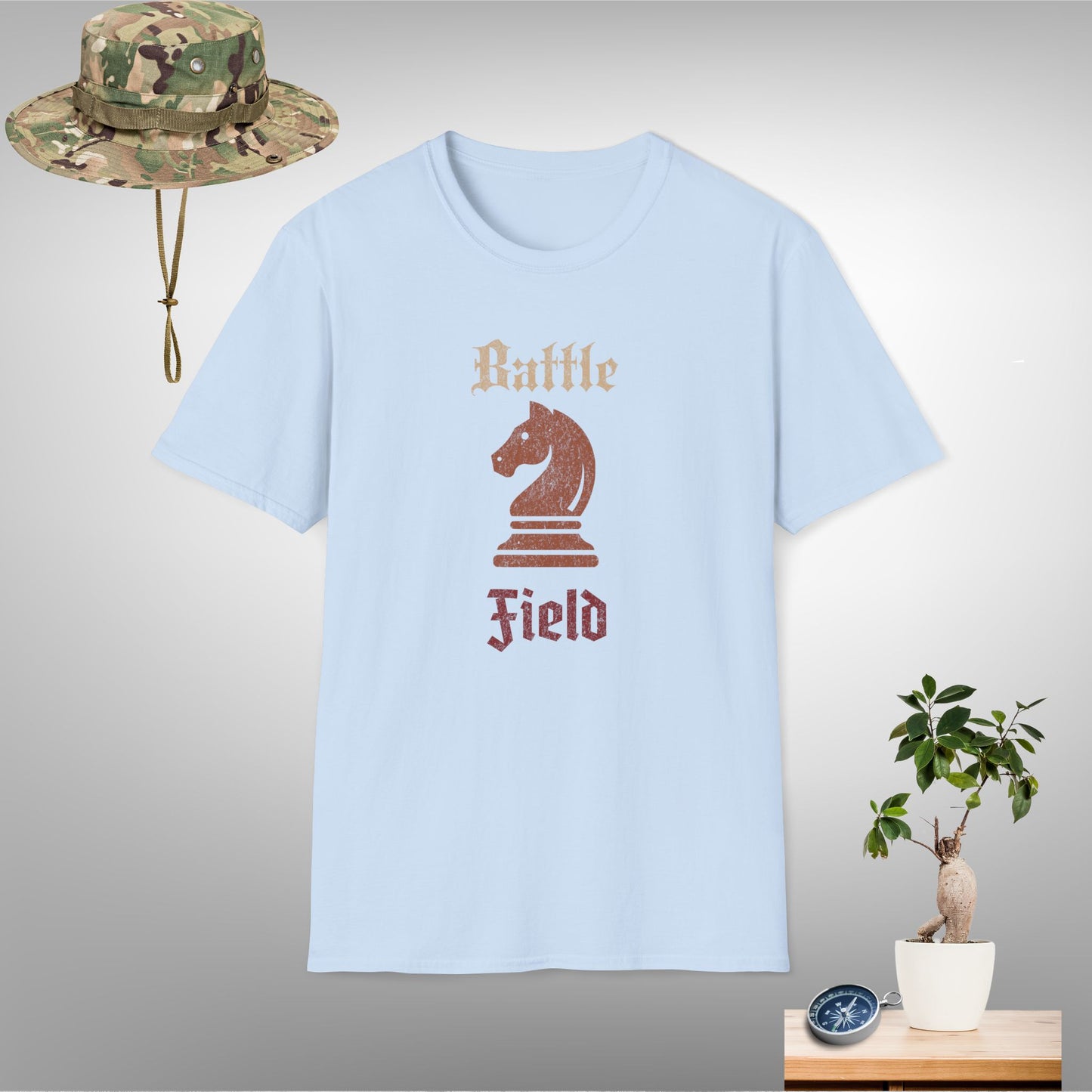 Battlefield Knight Unisex Softstyle T-Shirt