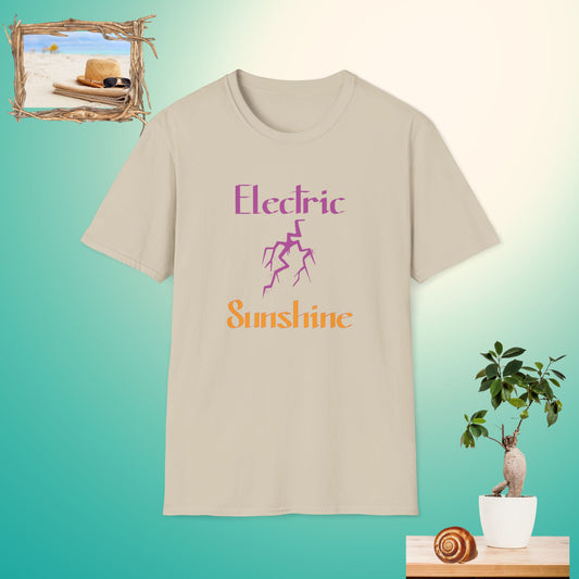 Electric Sunshine Unisex Softstyle T-Shirt