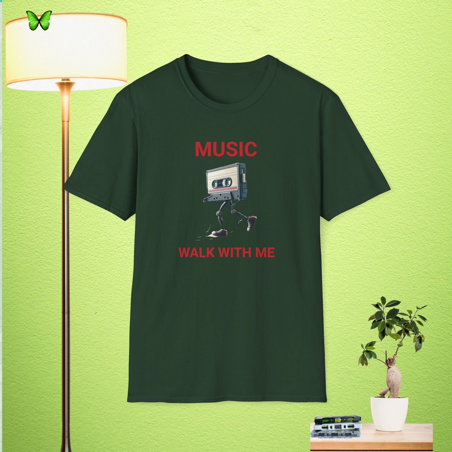 Vintage Music Walk With Me Unisex T-Shirt