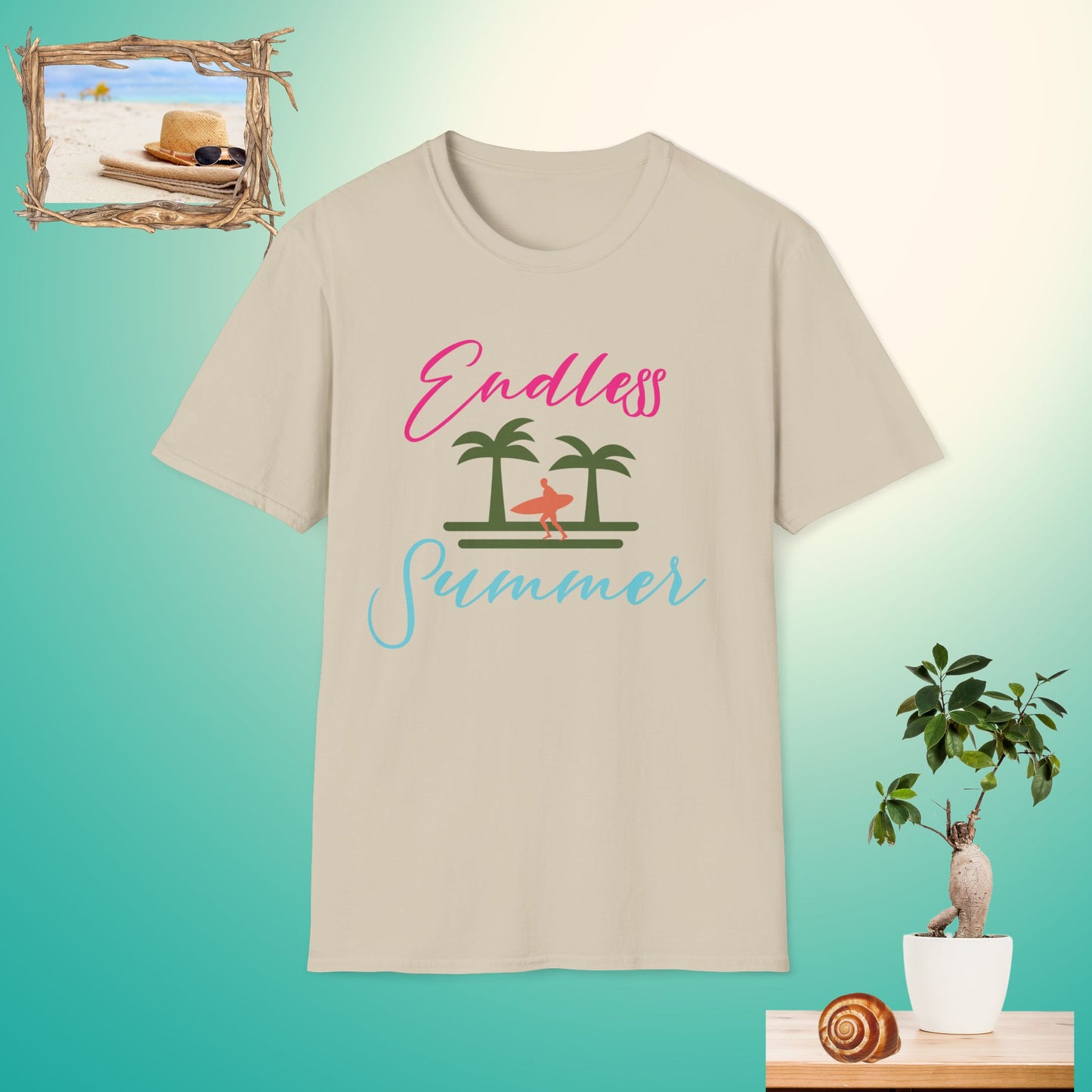 Summer Without End Beach Lovers T-Shirt