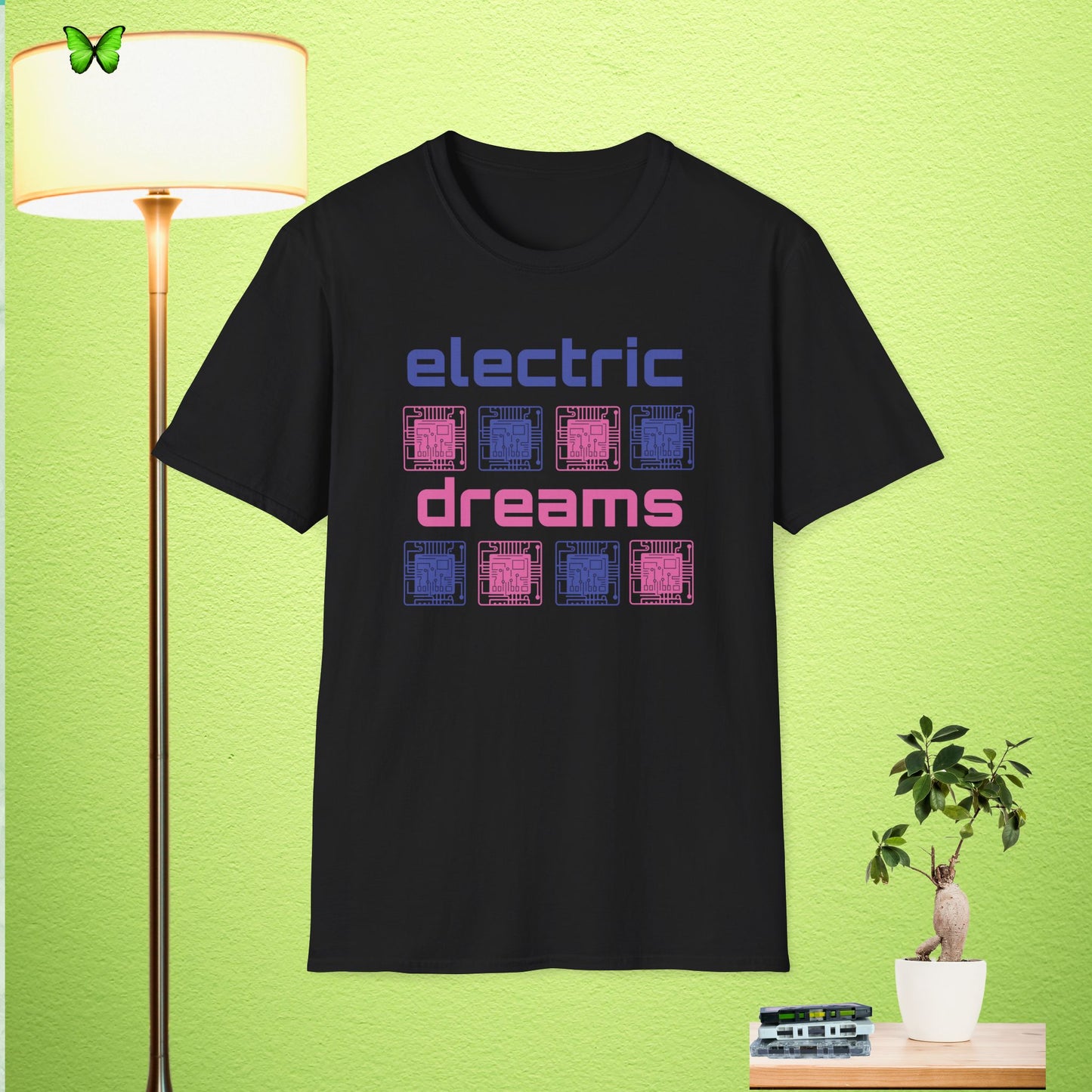 Electric Dreams Unisex Softstyle T-Shirt