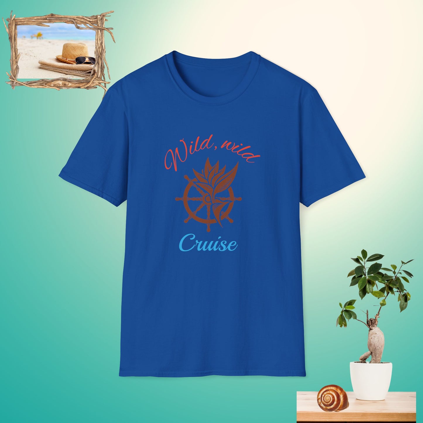 Wild Cruise Unisex Softstyle T-Shirt - Perfect for Summer Adventures