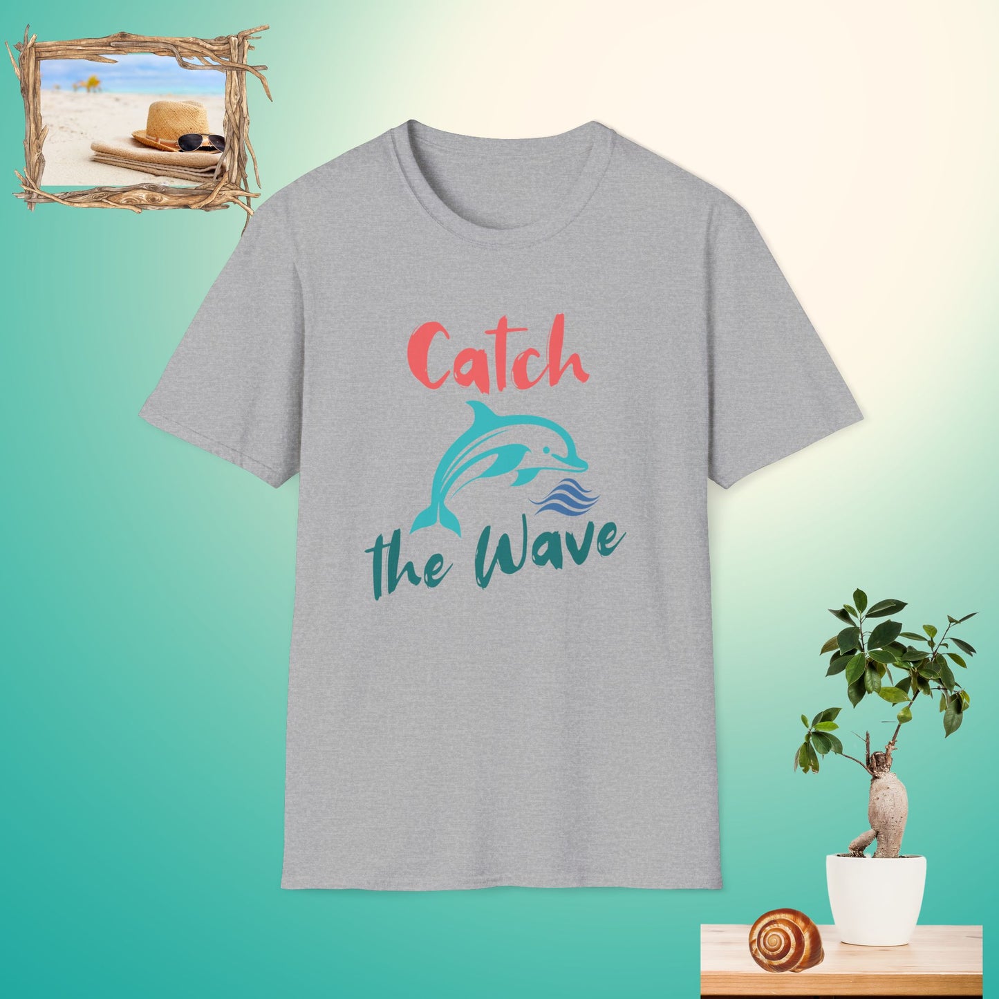 Catch the Wave Unisex Softstyle T-Shirt