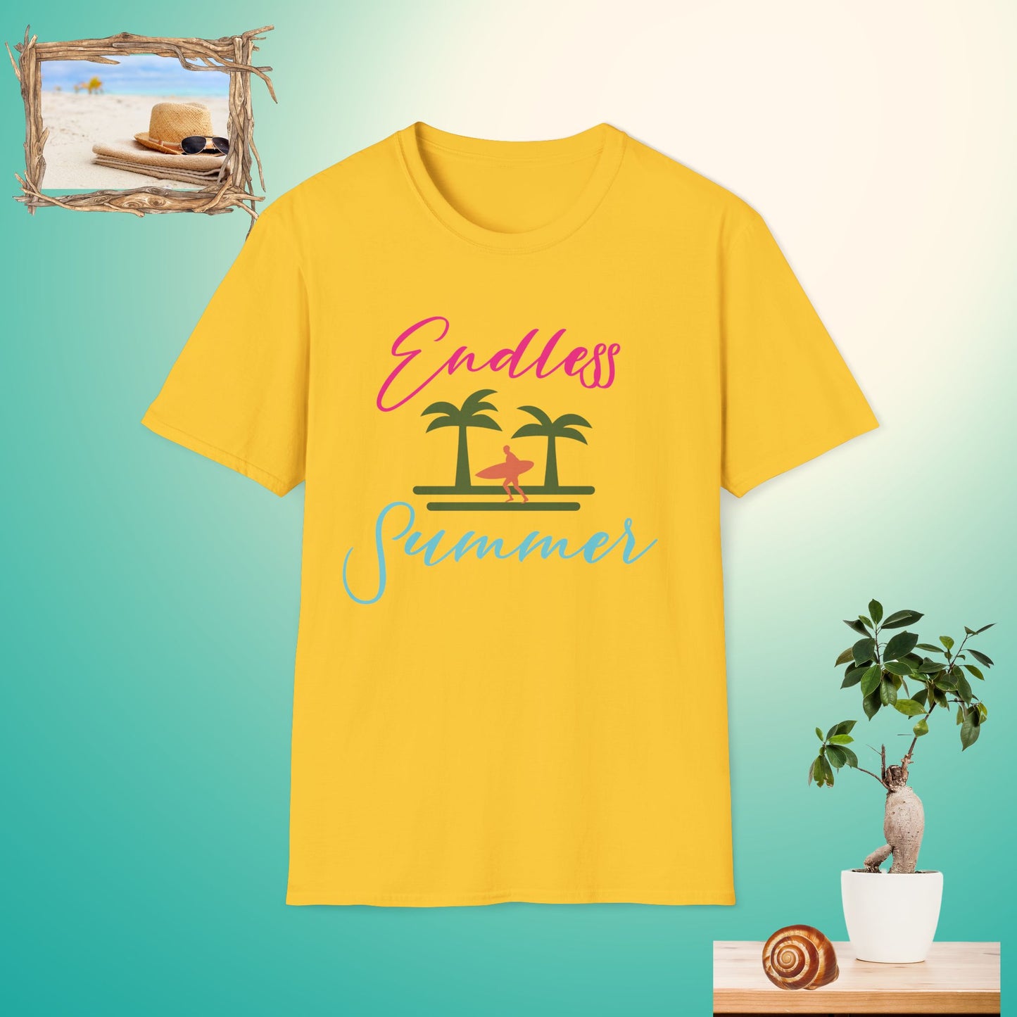 Summer Without End Beach Lovers T-Shirt