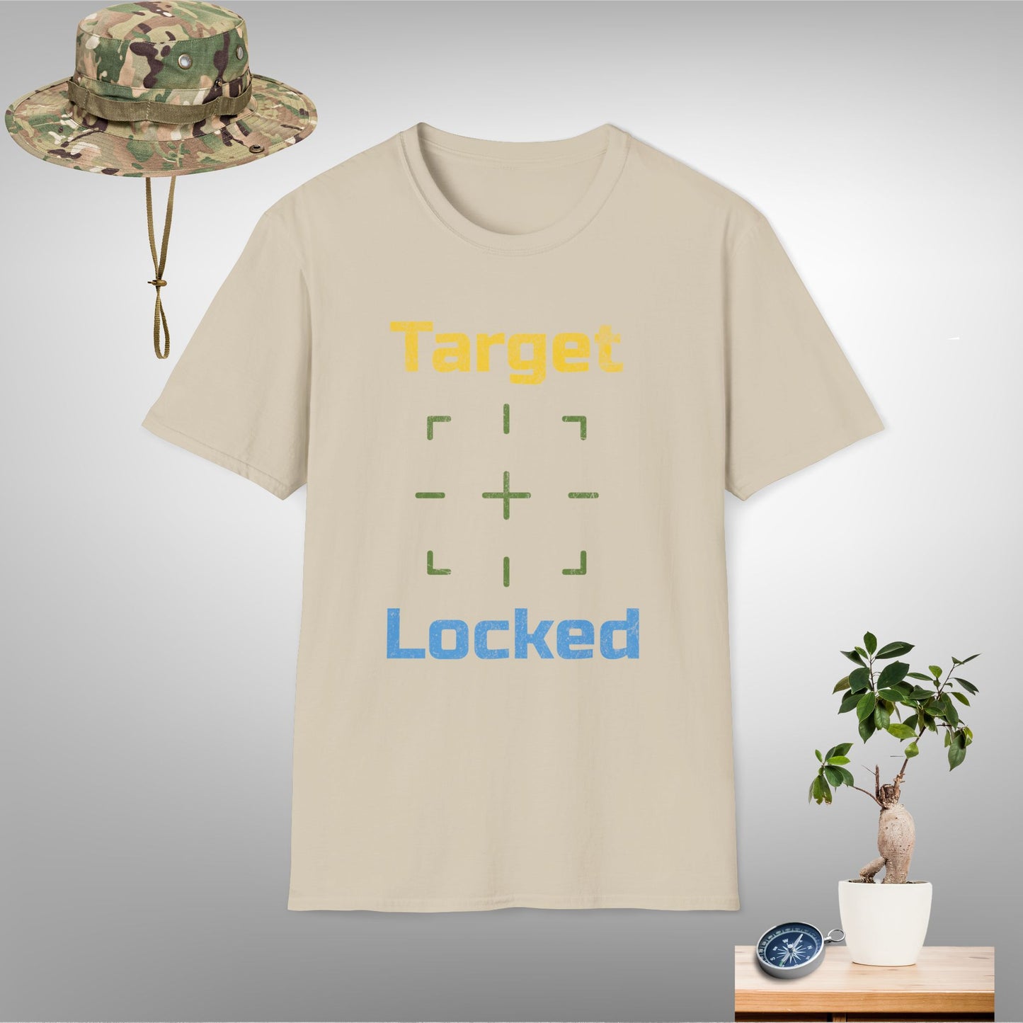 Target Locked Unisex Softstyle T-Shirt