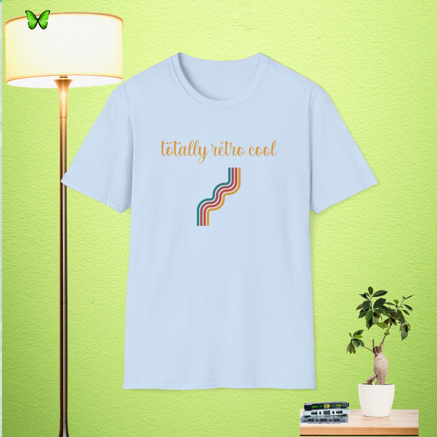 Totally Retro Cool Unisex Softstyle T-Shirt - Vintage Vibe Apparel