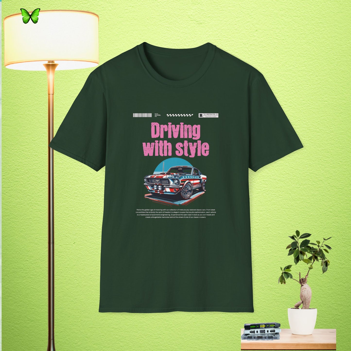 Driving with Style Unisex Softstyle T-Shirt