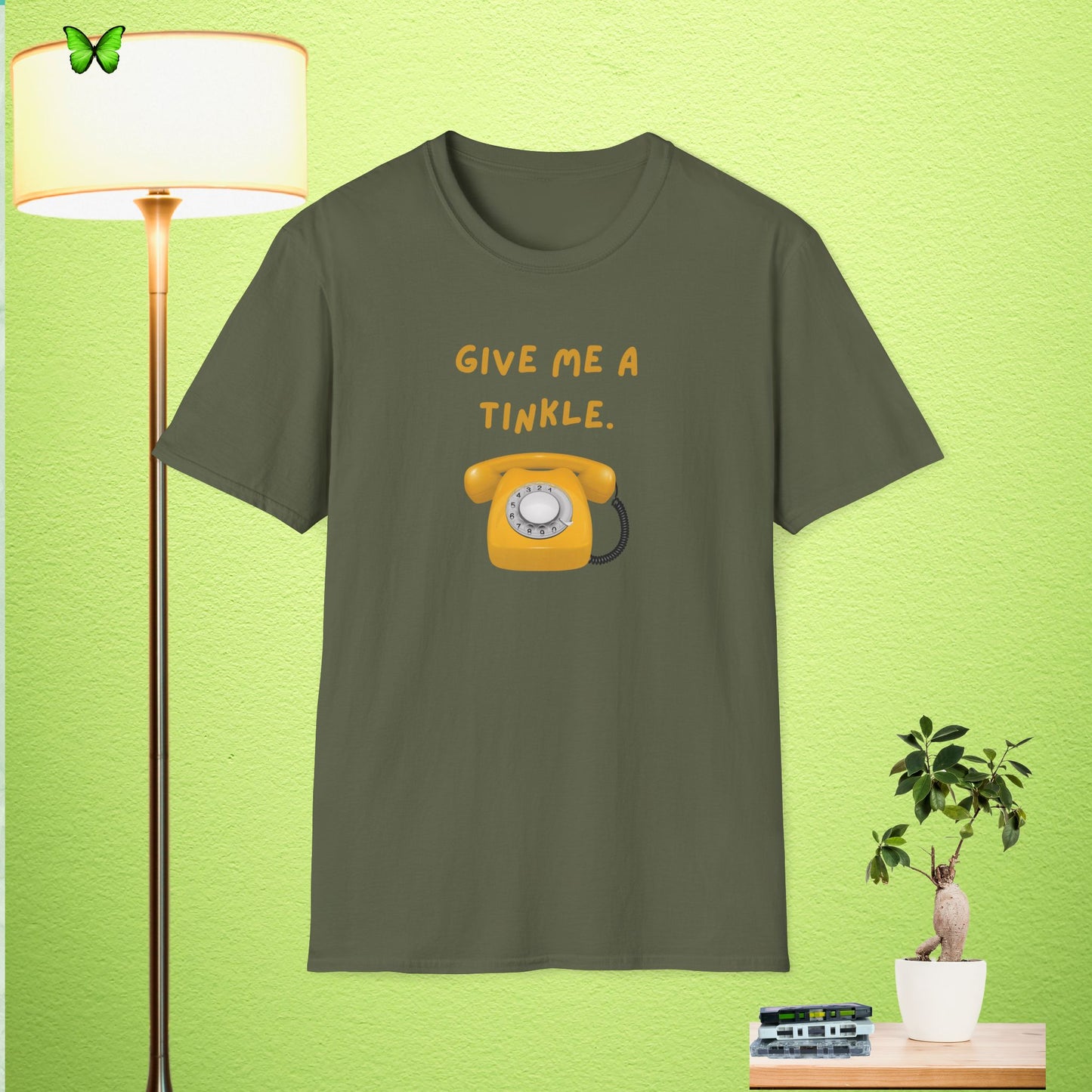 Funny Give Me a Tinkle Unisex Softstyle T-Shirt