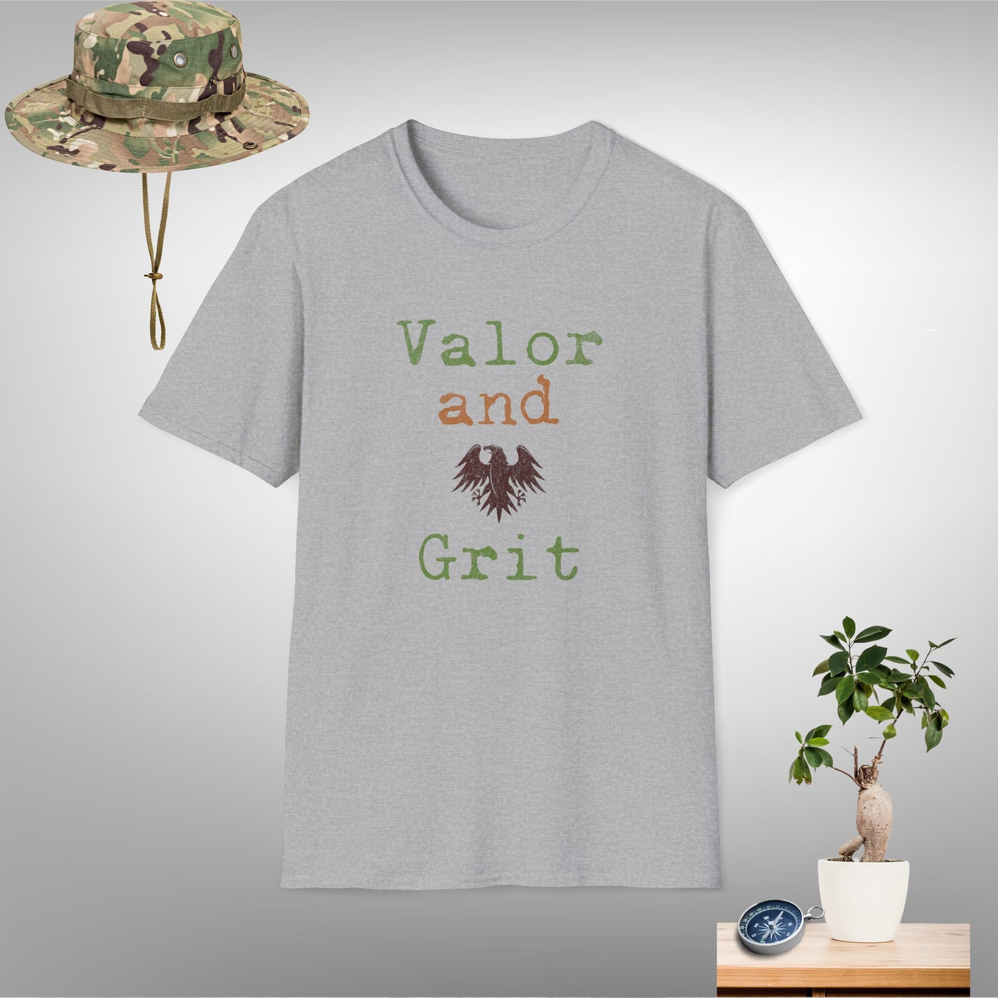 Valor and Grit Unisex Softstyle T-Shirt