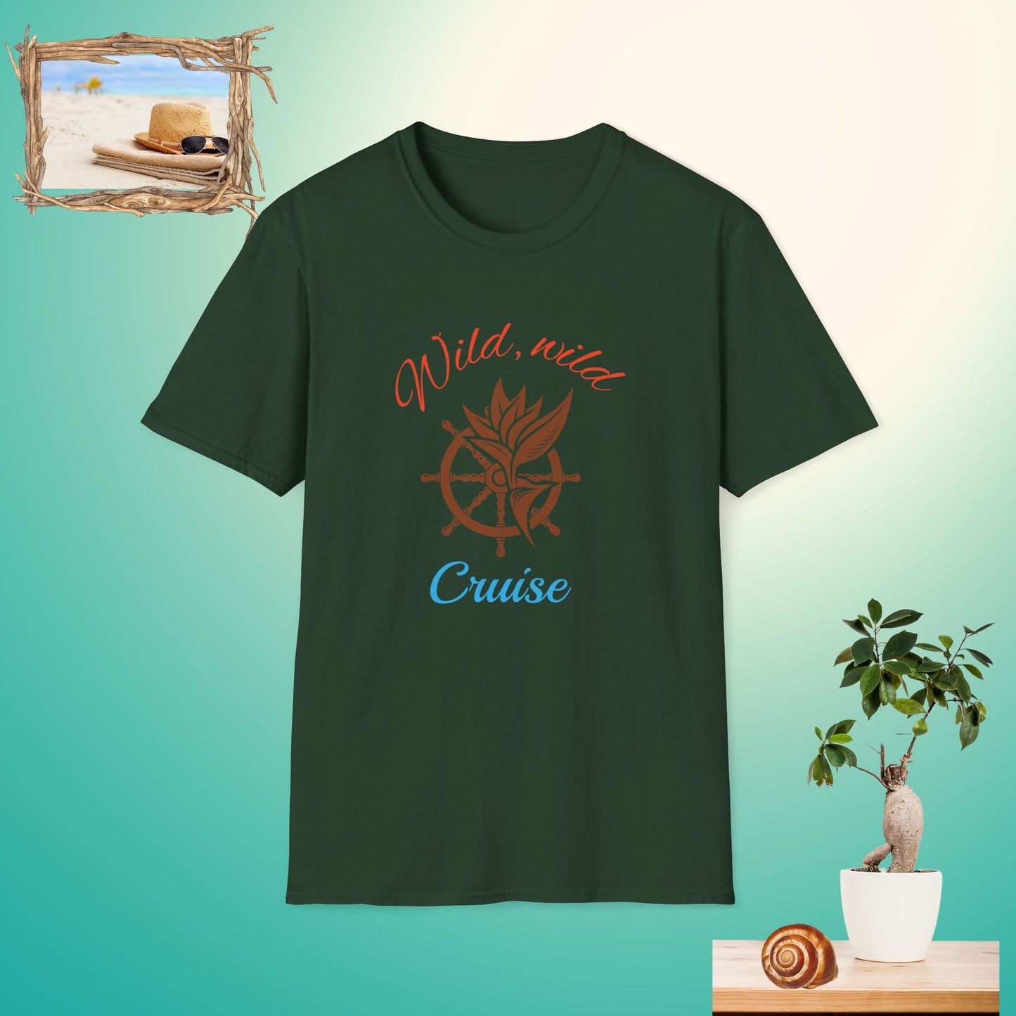 Wild Cruise Unisex Softstyle T-Shirt - Perfect for Summer Adventures