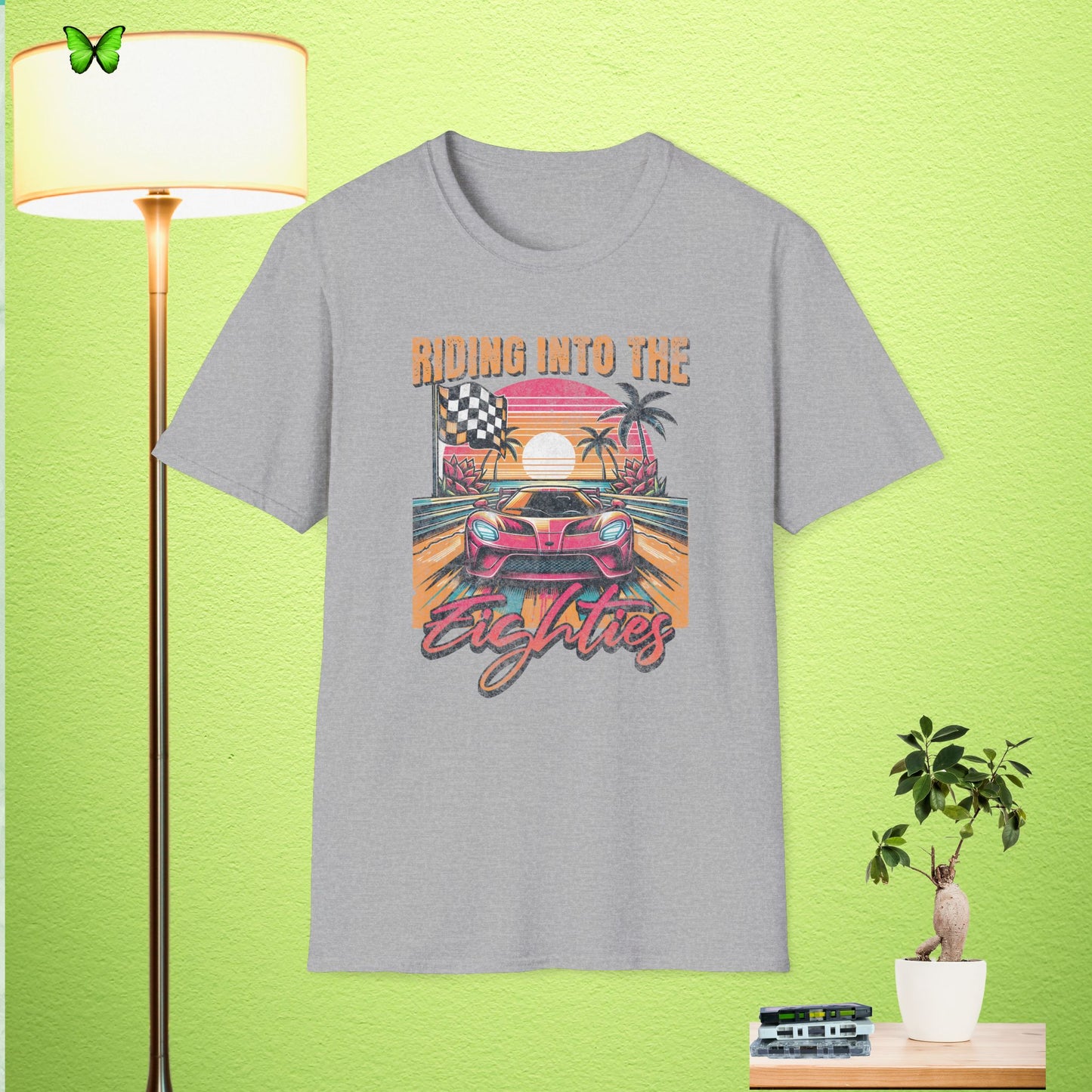 Retro Racing Unisex Softstyle T-Shirt