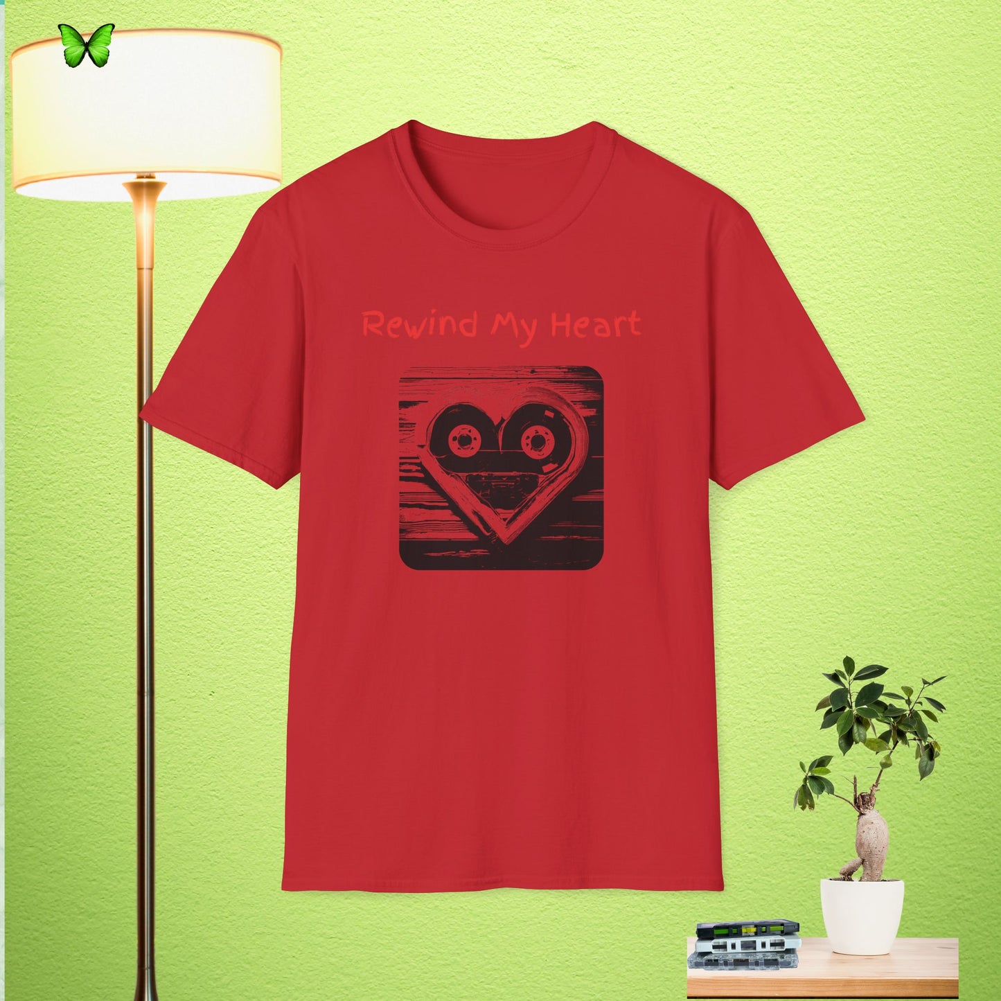 'Rewind My Heart'  Softstyle T-Shirt