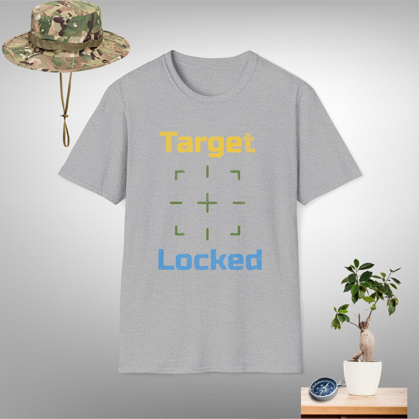 Target Locked Unisex Softstyle T-Shirt