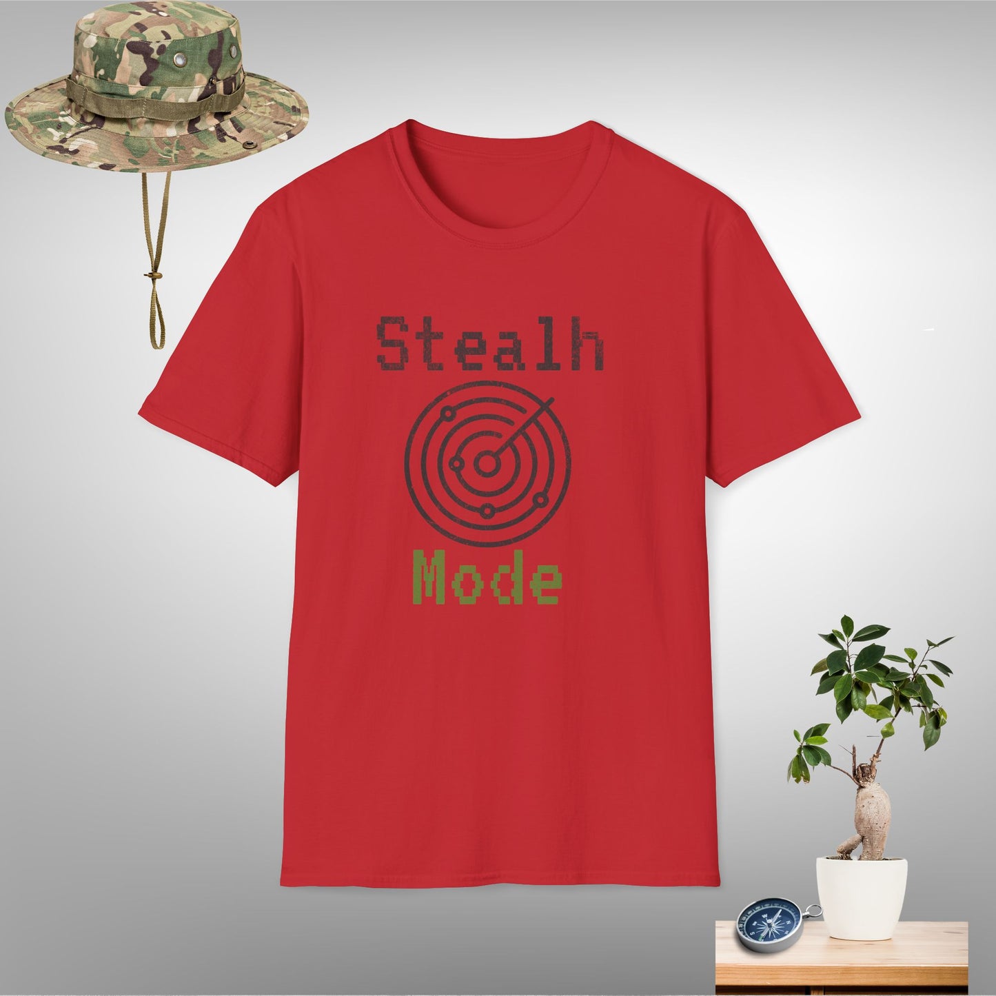 Stealth Mode Unisex Softstyle T-Shirt