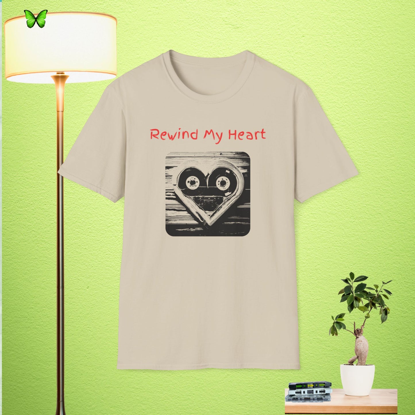 'Rewind My Heart'  Softstyle T-Shirt