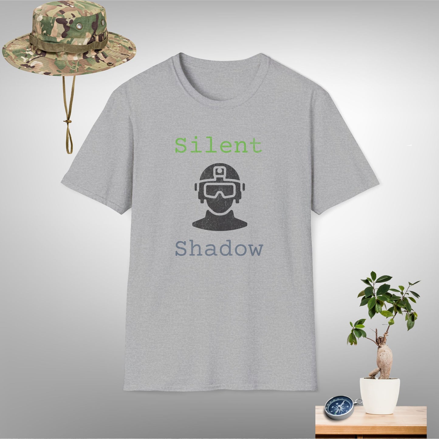 Silent Shadow Unisex Softstyle T-Shirt