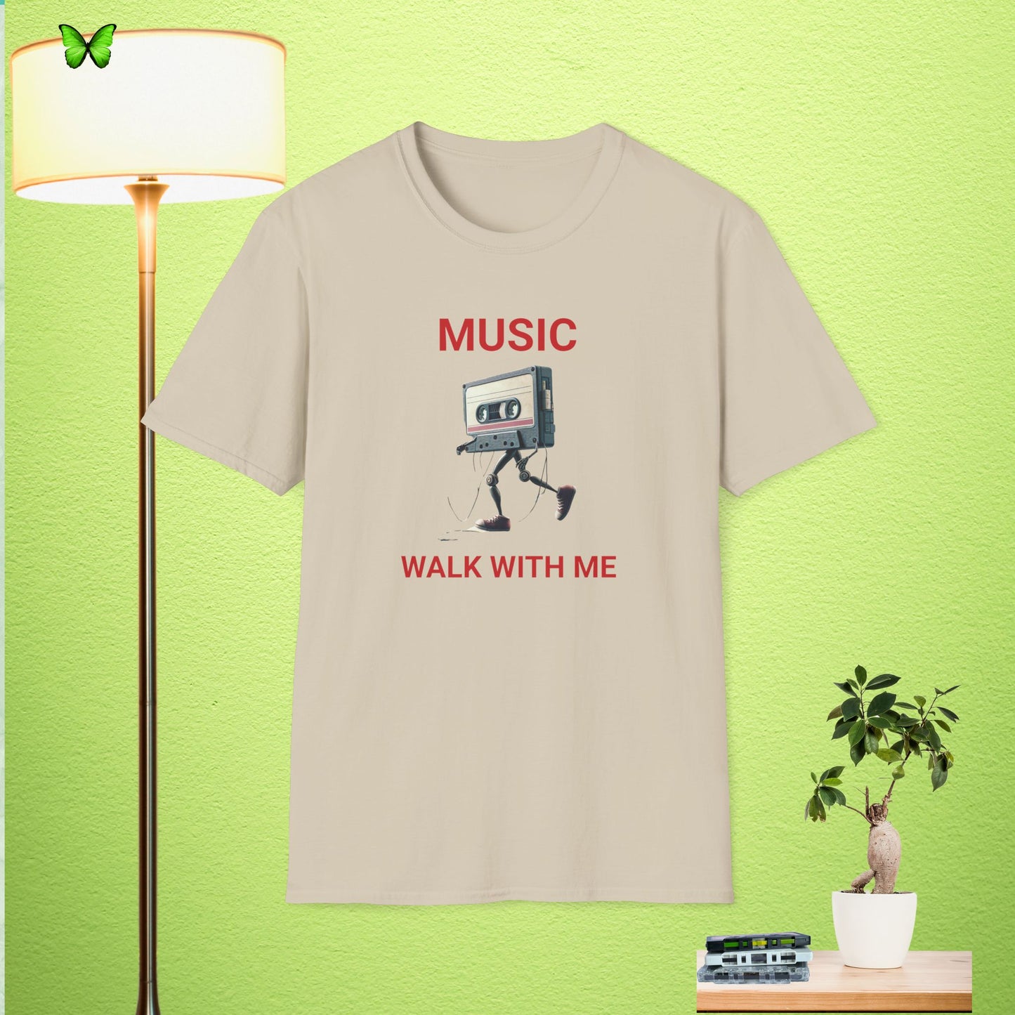 Vintage Music Walk With Me Unisex T-Shirt