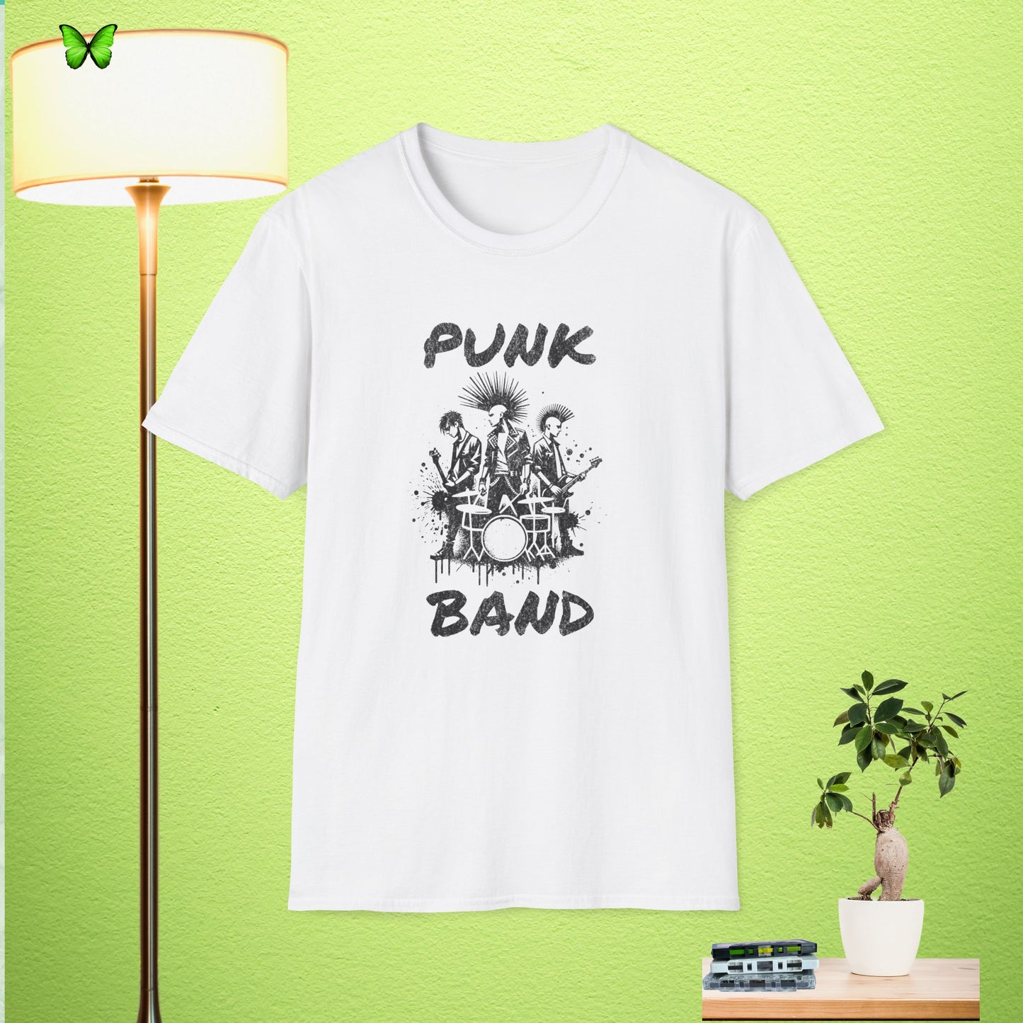 Punk Band Unisex Softstyle T-Shirt - Perfect for Music Lovers