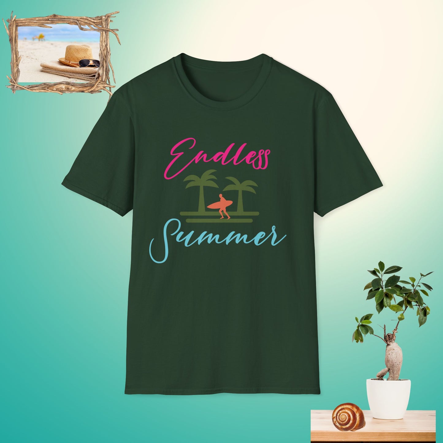 Summer Without End Beach Lovers T-Shirt