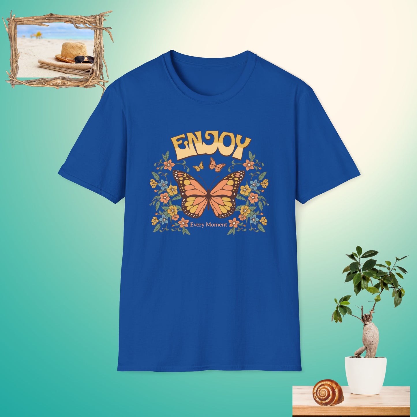 Enjoy Every Moment Butterfly T-Shirt