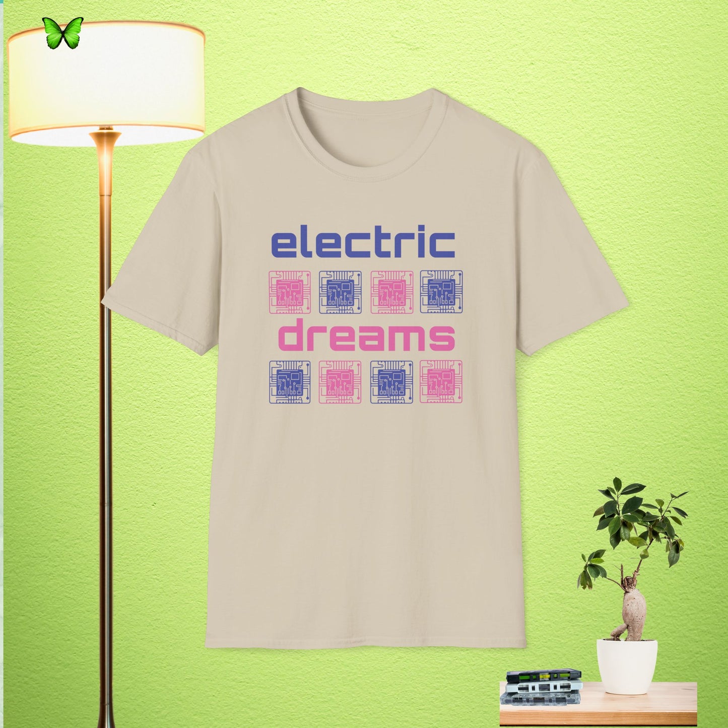 Electric Dreams Unisex Softstyle T-Shirt