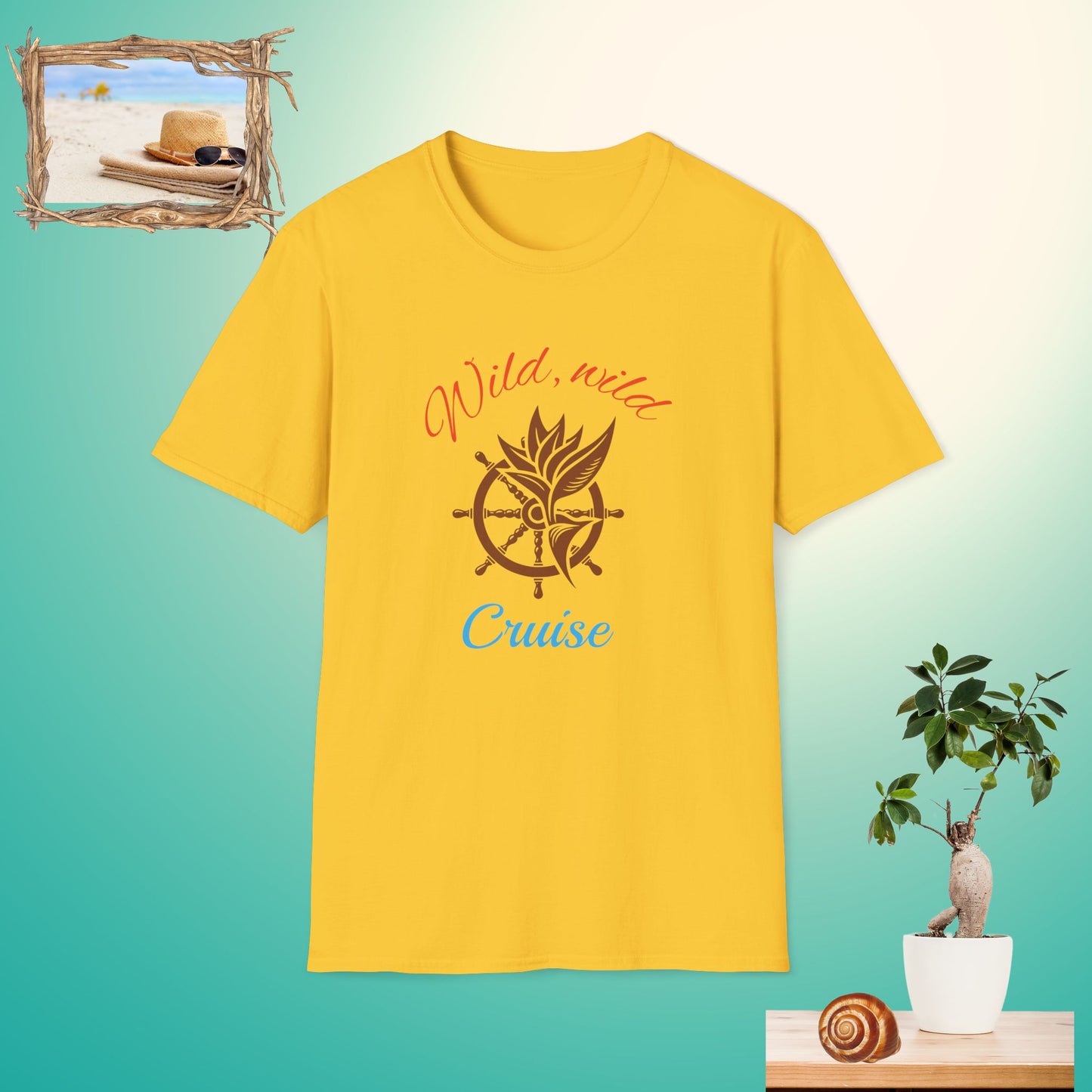 Wild Cruise Unisex Softstyle T-Shirt - Perfect for Summer Adventures