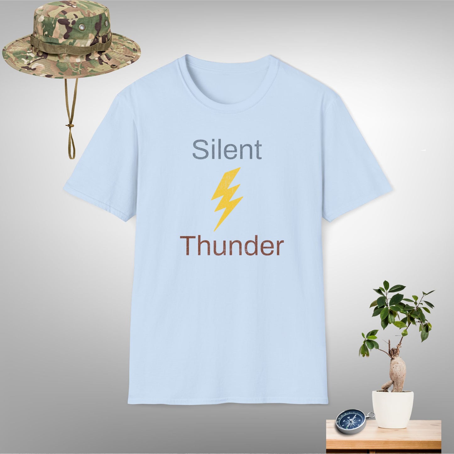 'Silent Thunder' Softstyle T-Shirt