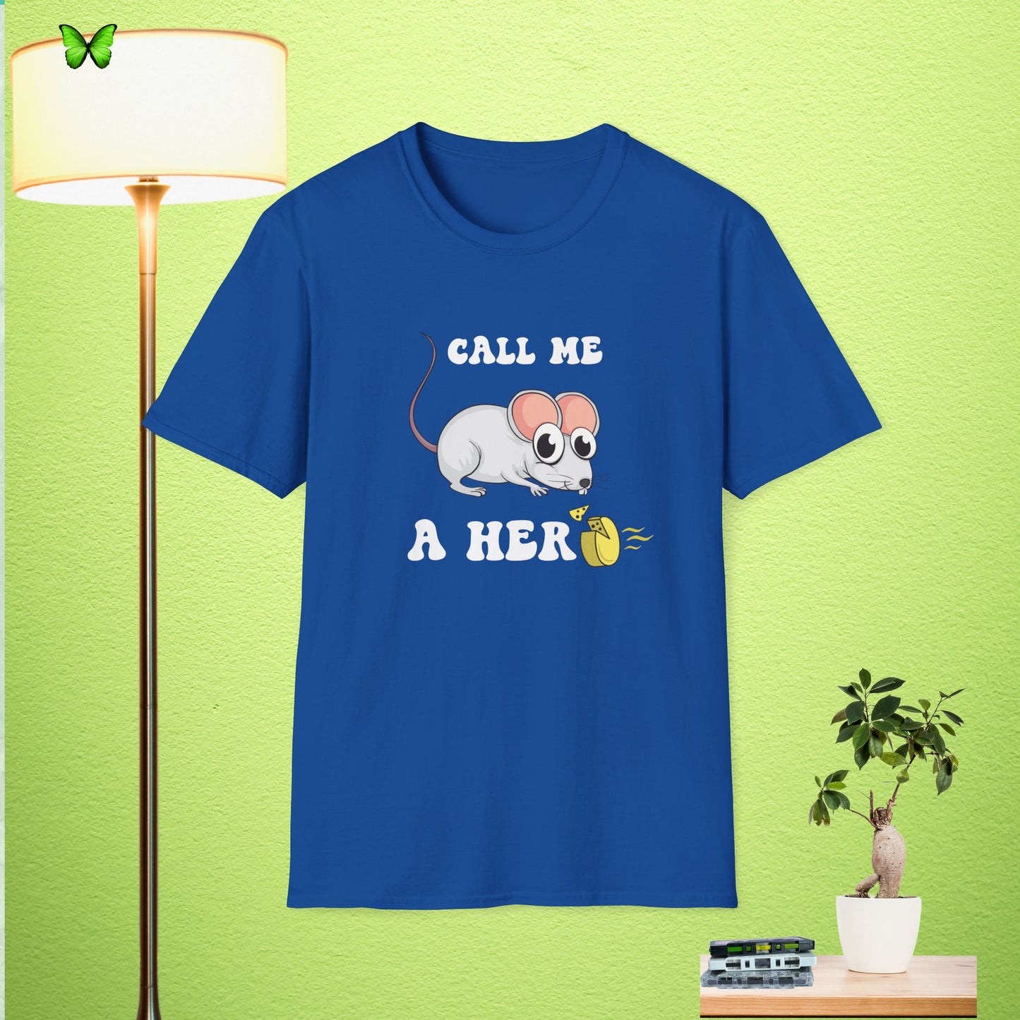 Call Me A Hero Unisex Softstyle T-Shirt