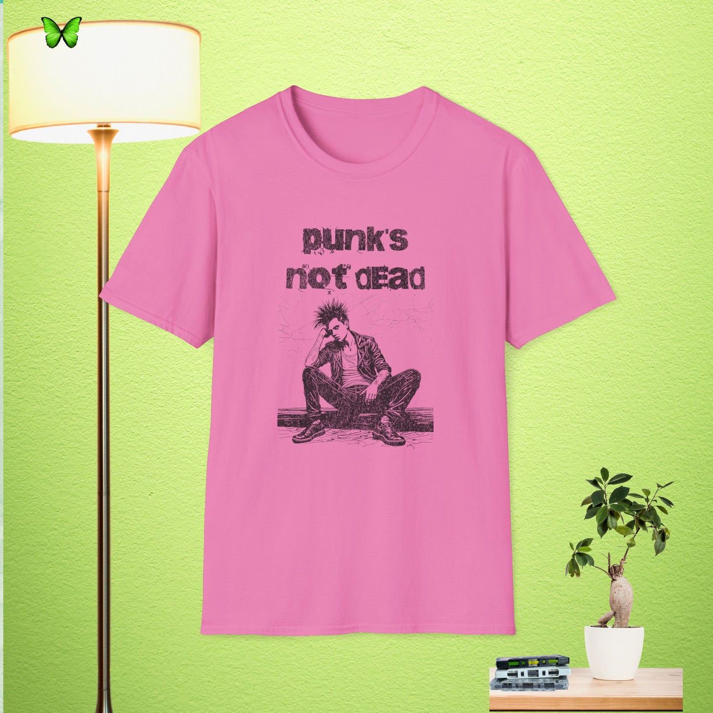 Punk's Not Dead Unisex Softstyle T-Shirt