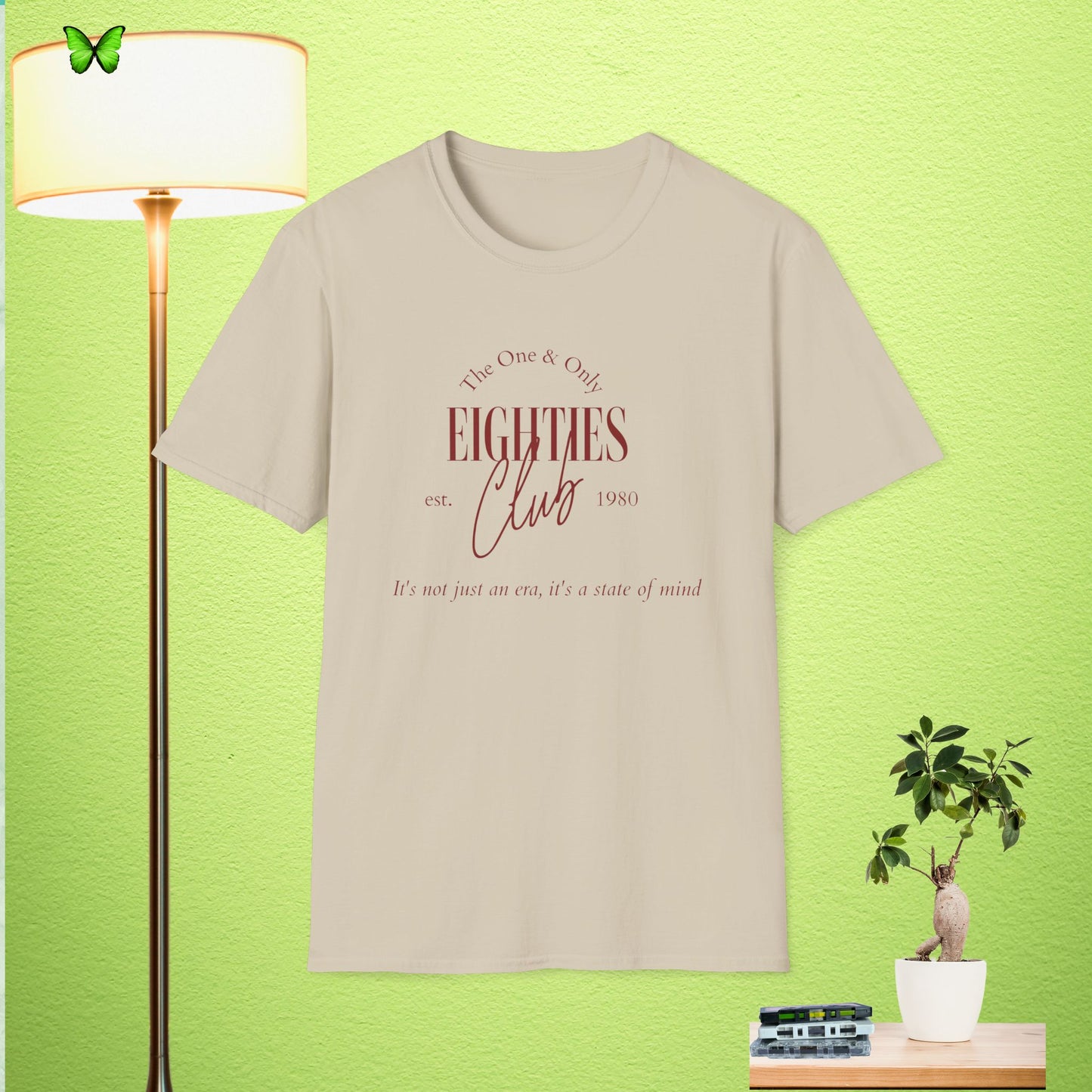 "EIGHTIES Club" Unisex Softstyle T-Shirt