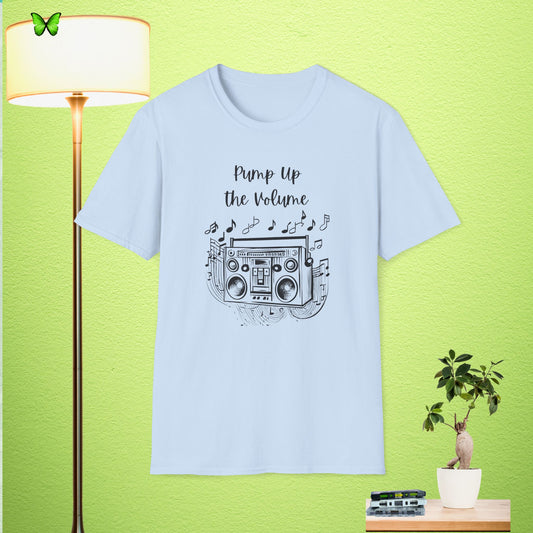 Pump Up the Volume Unisex Softstyle T-Shirt