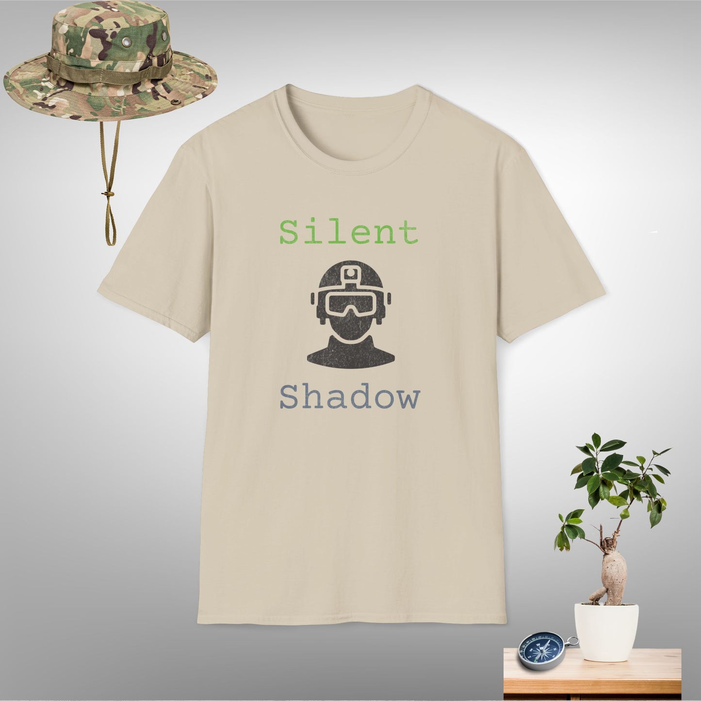 Silent Shadow Unisex Softstyle T-Shirt