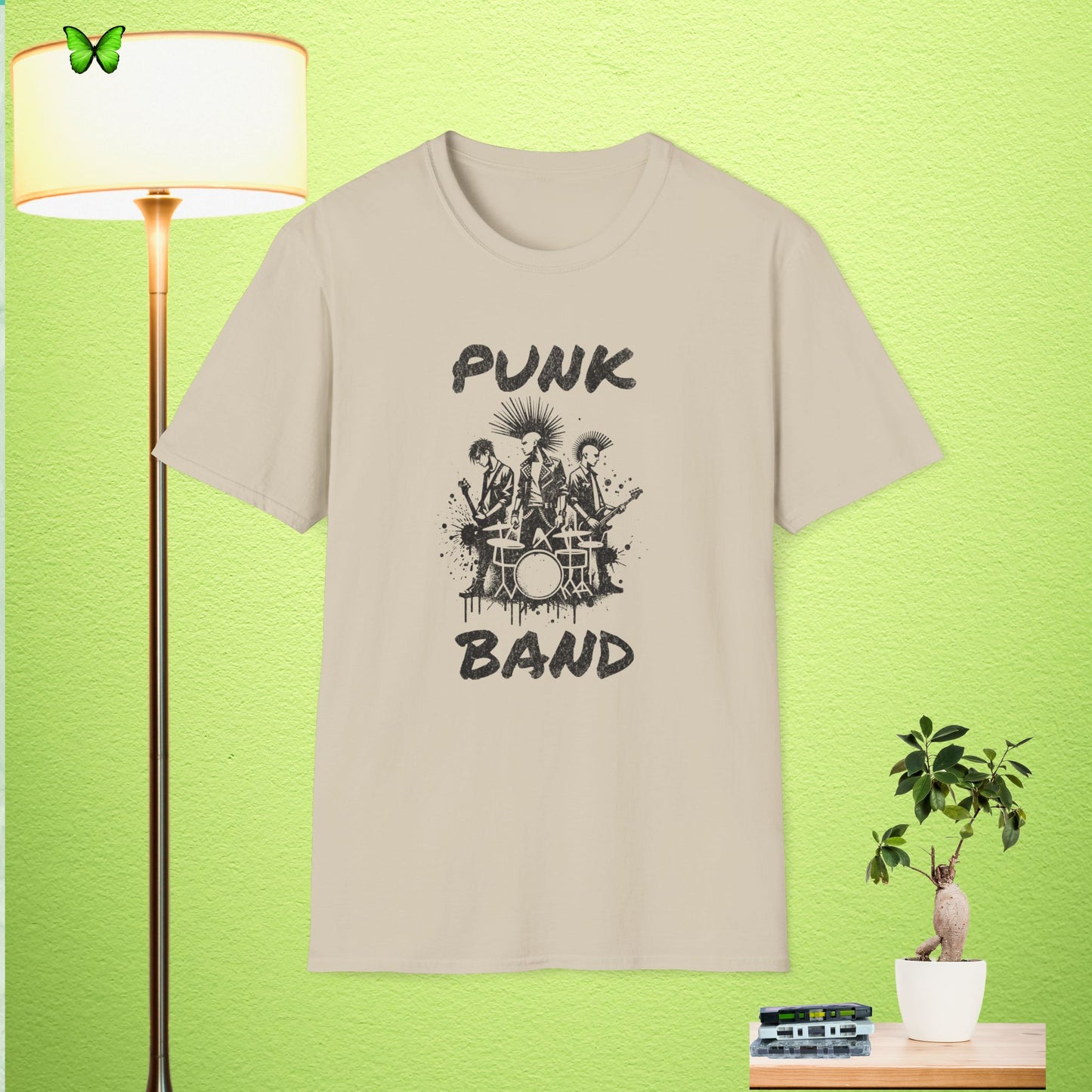 Punk Band Unisex Softstyle T-Shirt - Perfect for Music Lovers