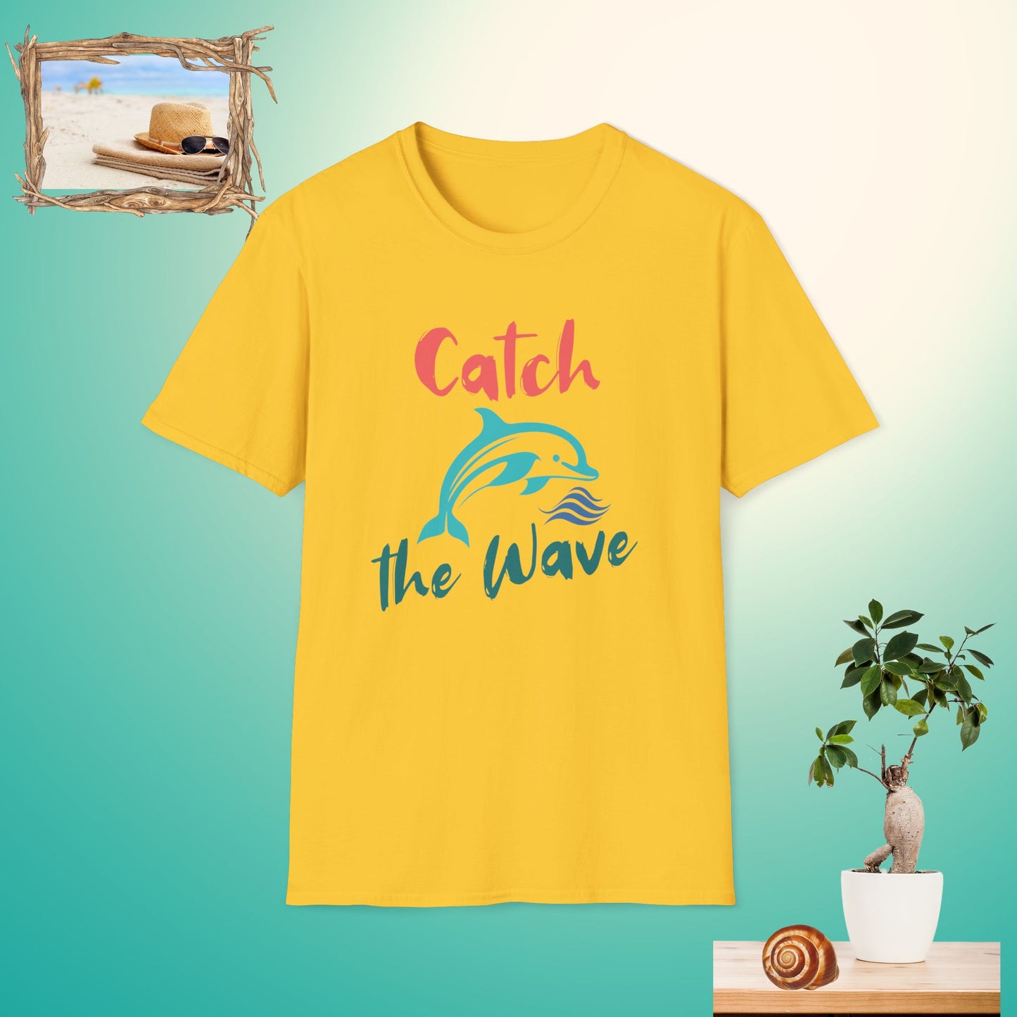 Catch the Wave Unisex Softstyle T-Shirt