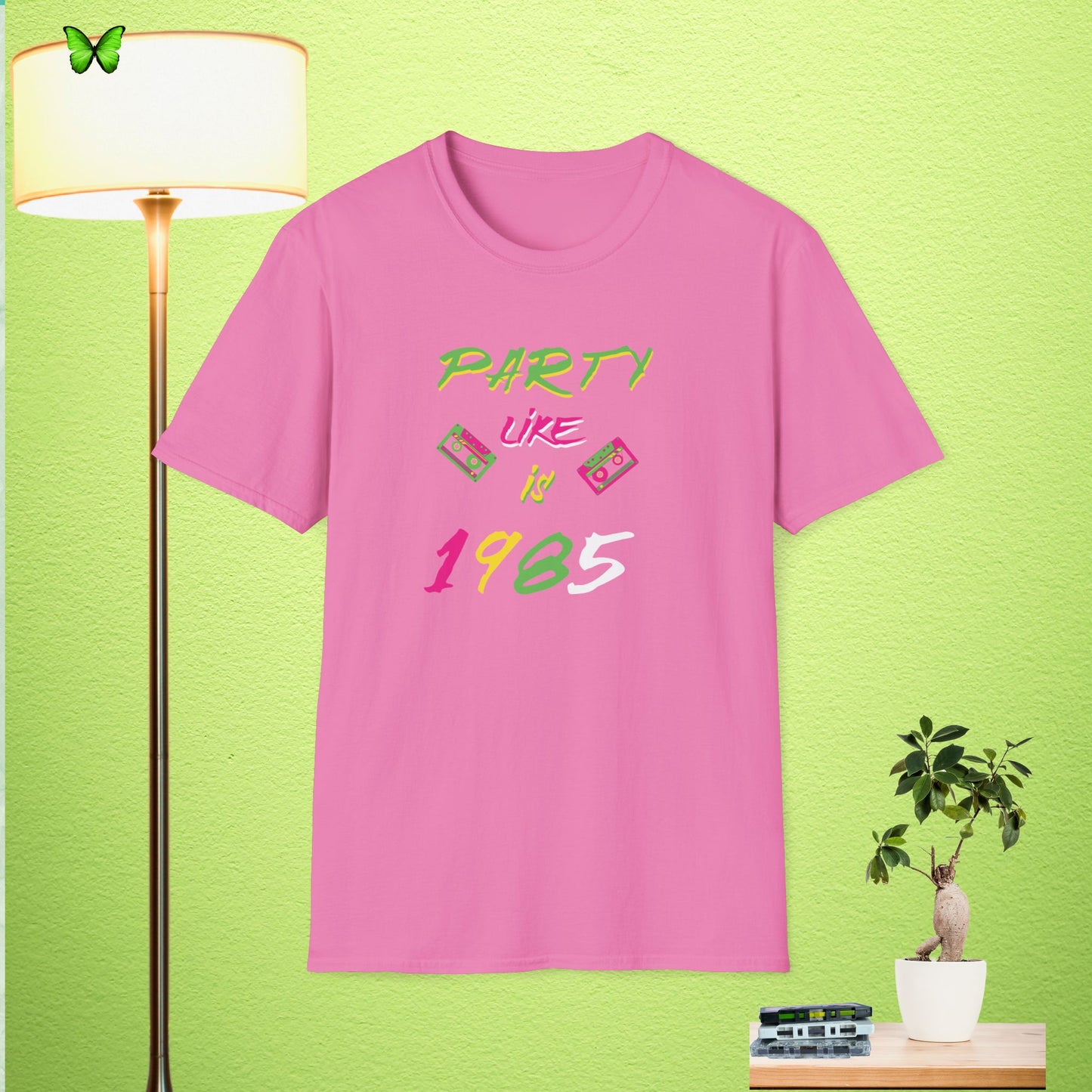 Retro Party Like It's 1985 Unisex Softstyle T-Shirt