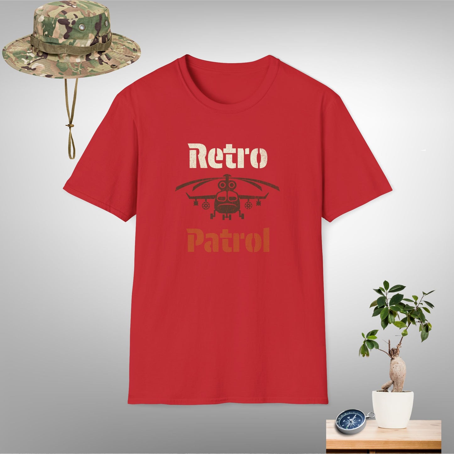 Retro Patrol Unisex Softstyle T-Shirt