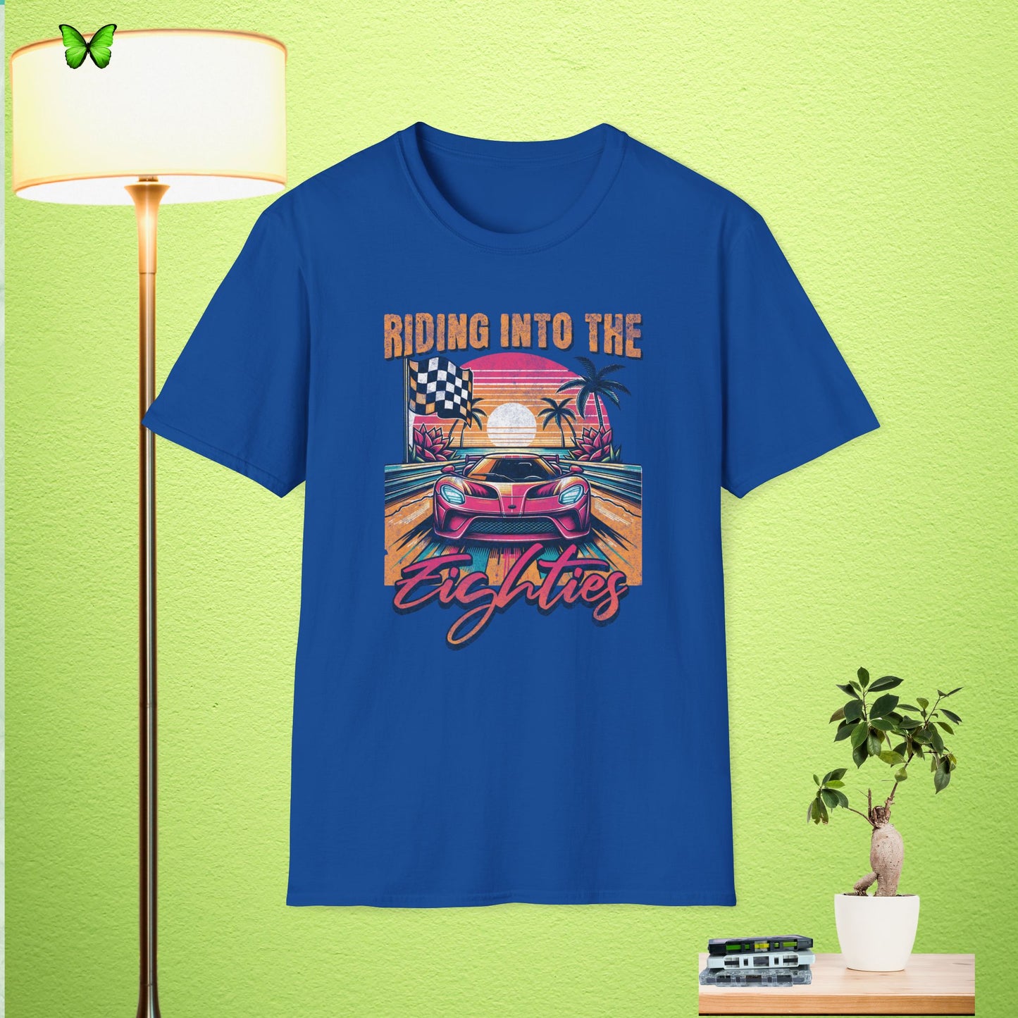 Retro Racing Unisex Softstyle T-Shirt