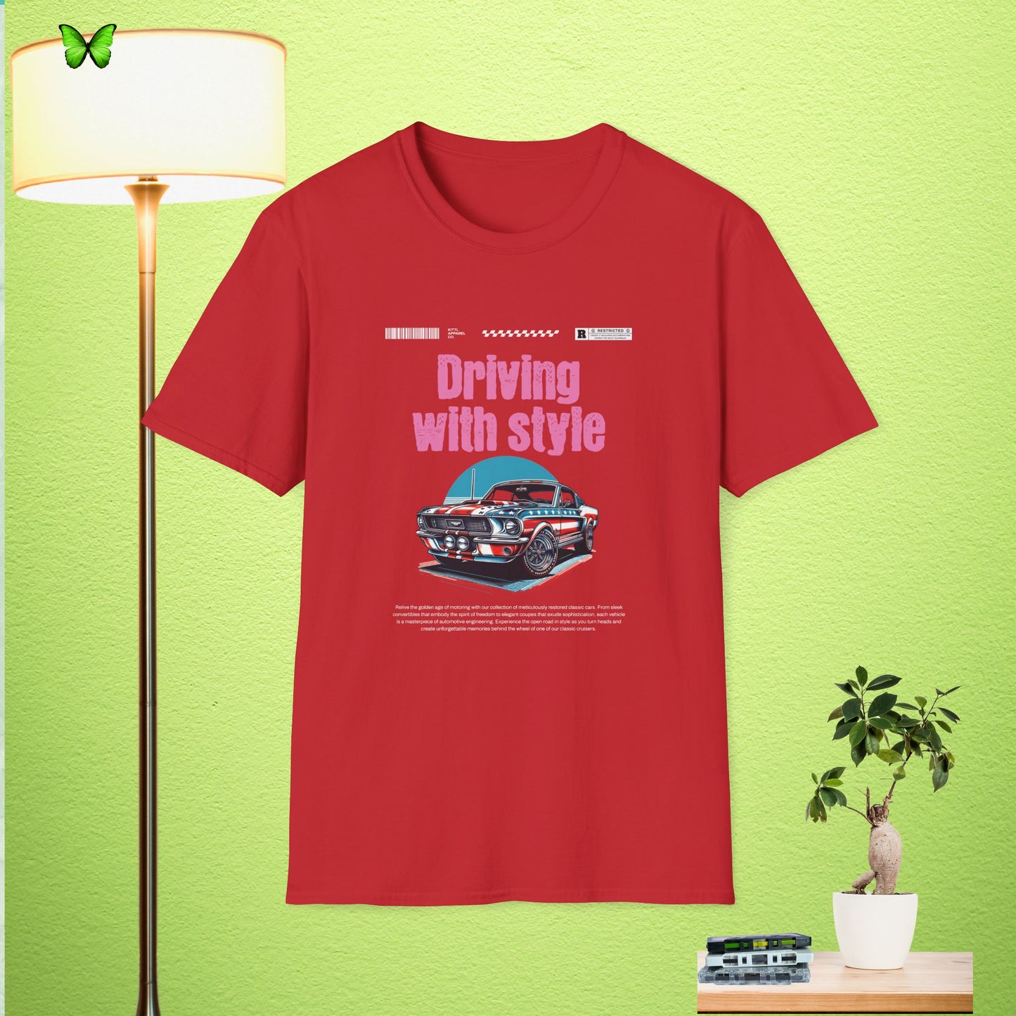 Driving with Style Unisex Softstyle T-Shirt