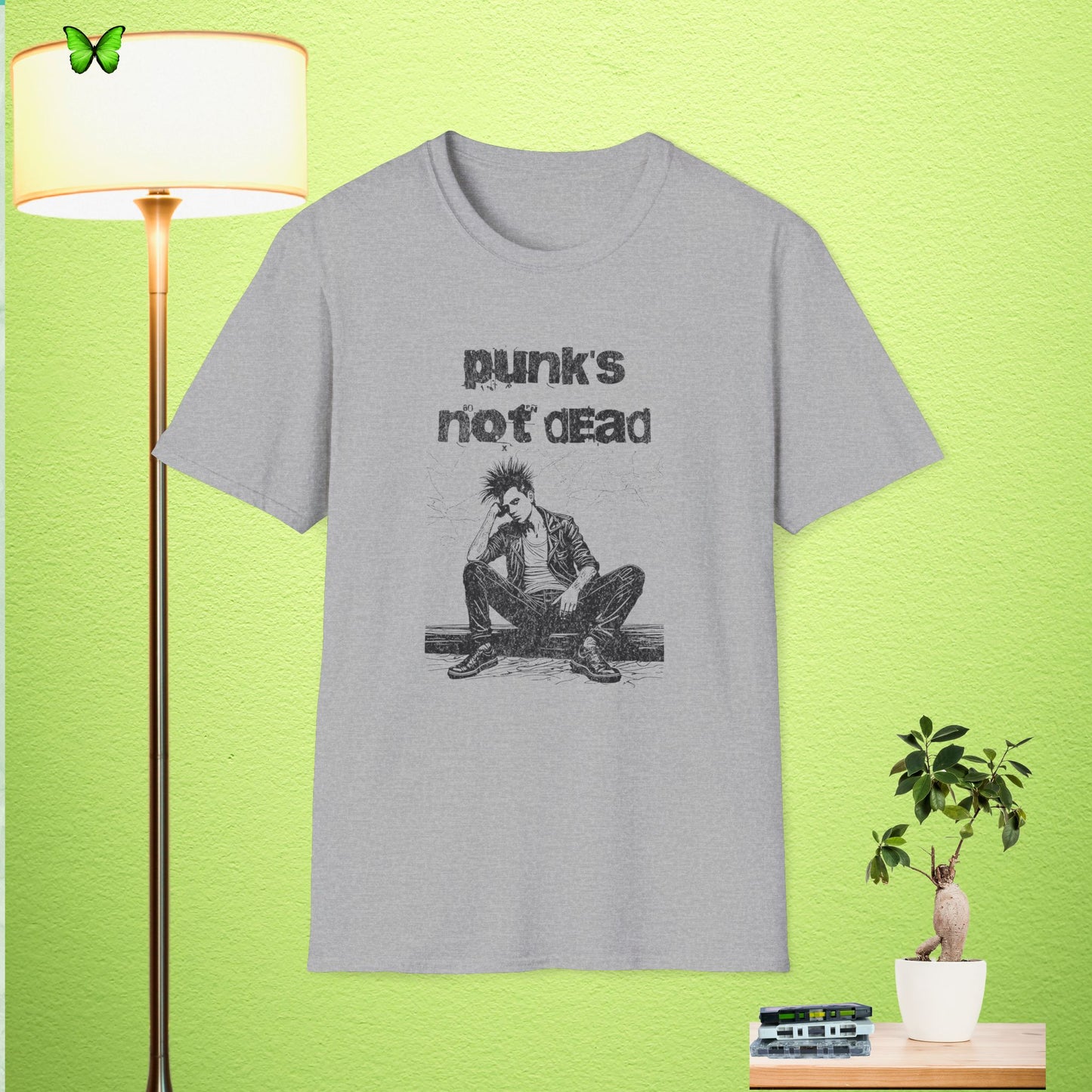 Punk's Not Dead Unisex Softstyle T-Shirt