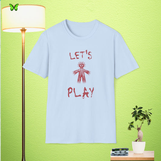 'Let's Play'  Unisex Softstyle T-Shirt