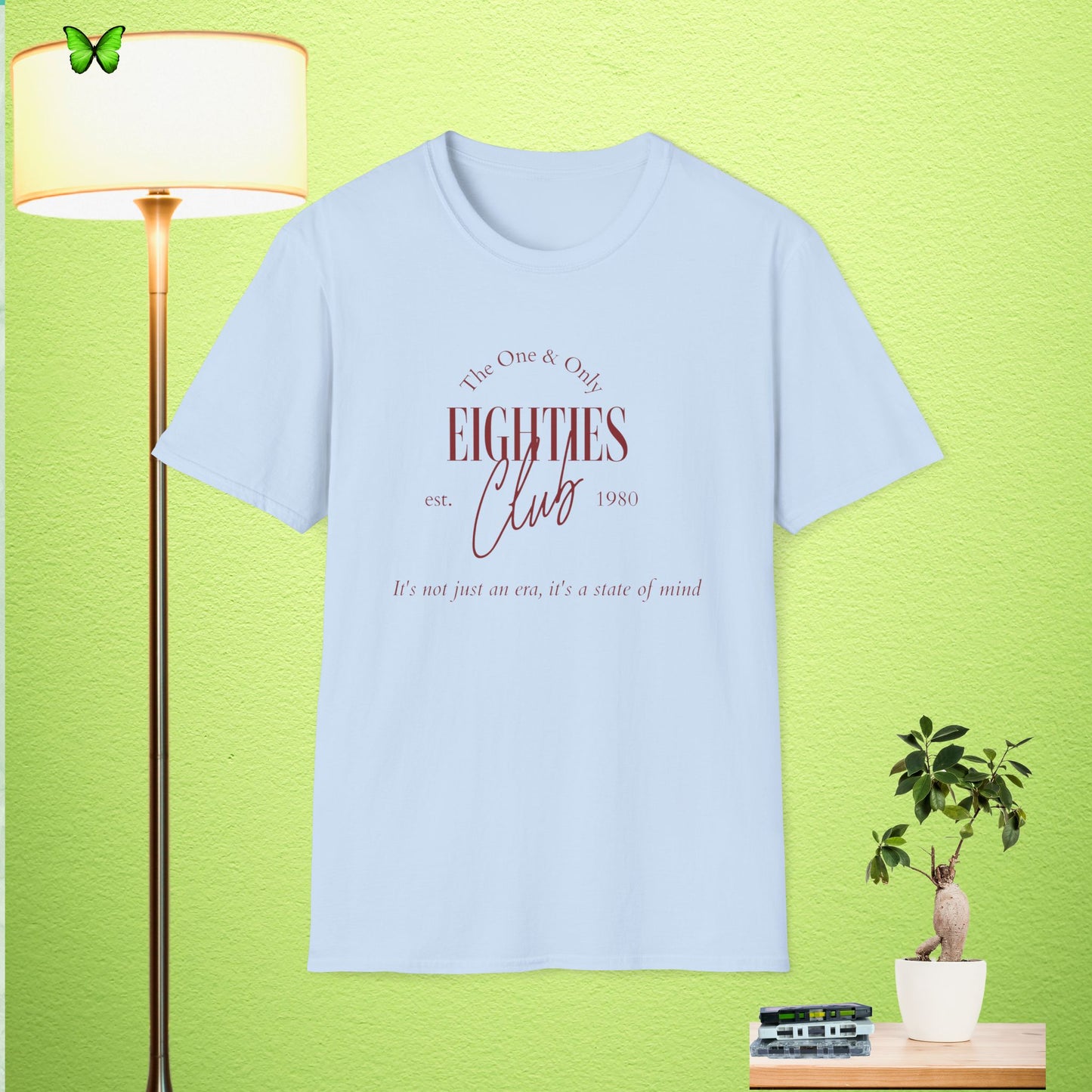 "EIGHTIES Club" Unisex Softstyle T-Shirt