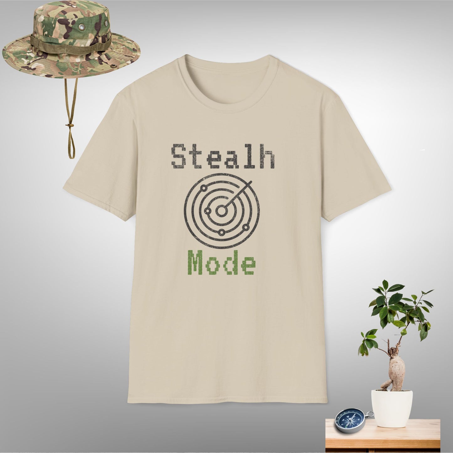 Stealth Mode Unisex Softstyle T-Shirt