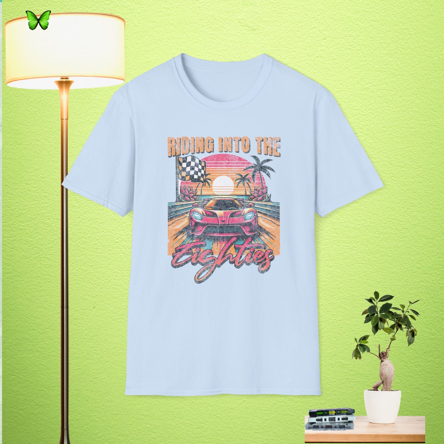 Retro Racing Unisex Softstyle T-Shirt