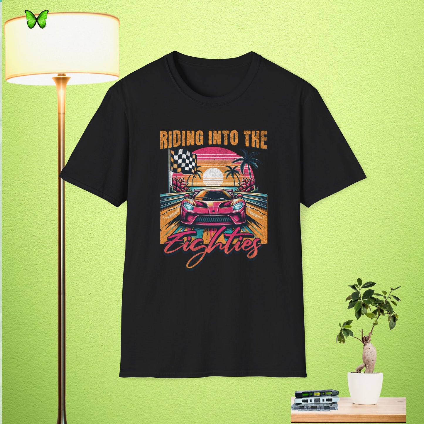 Retro Racing Unisex Softstyle T-Shirt