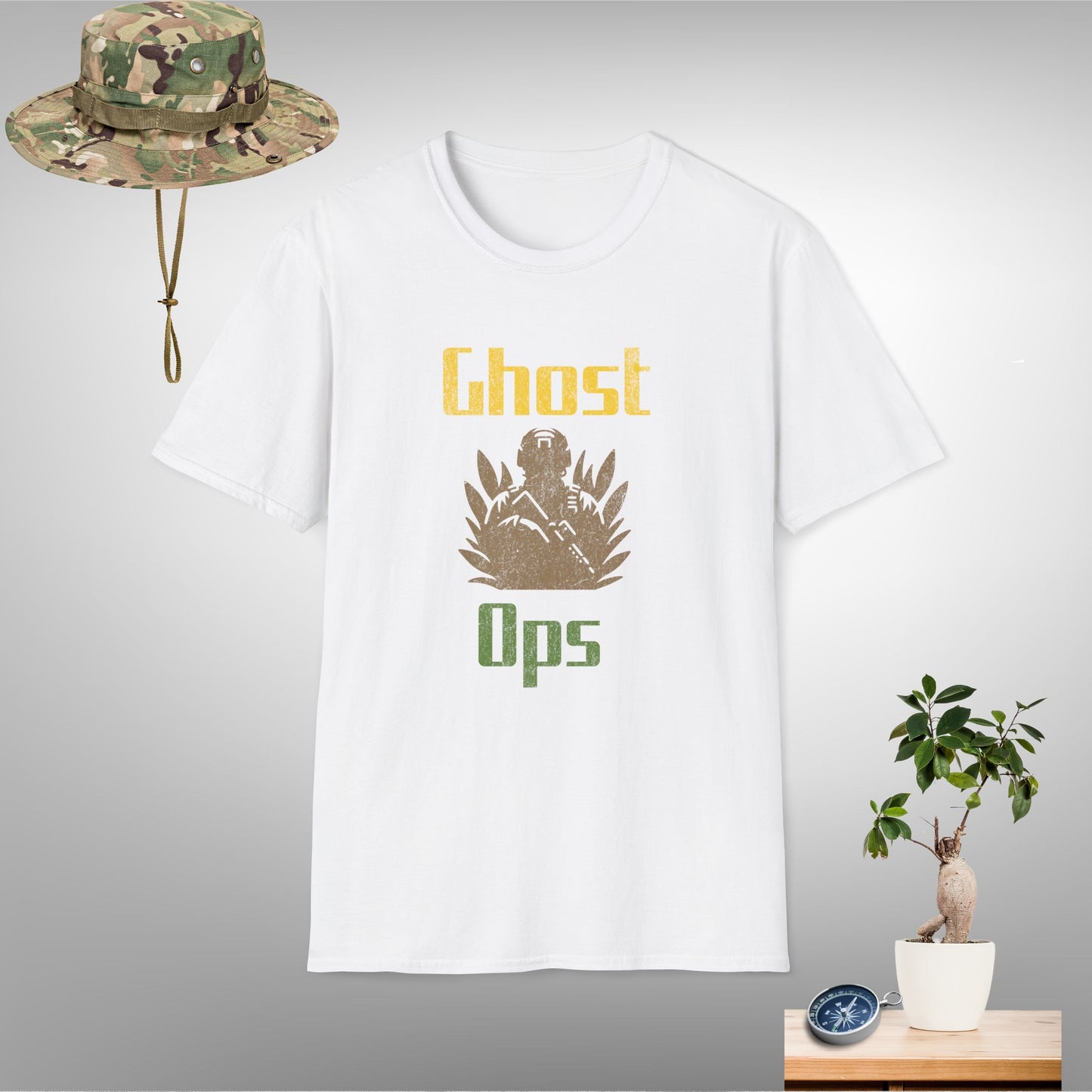 Ghost Ops Unisex Softstyle T-Shirt