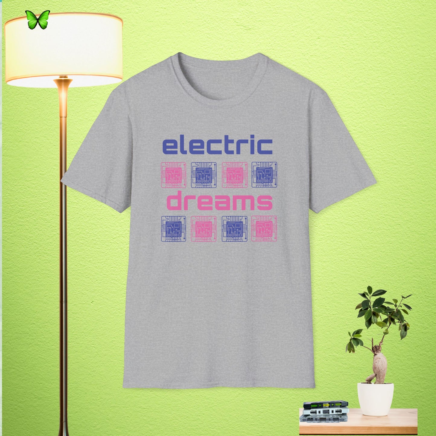 Electric Dreams Unisex Softstyle T-Shirt